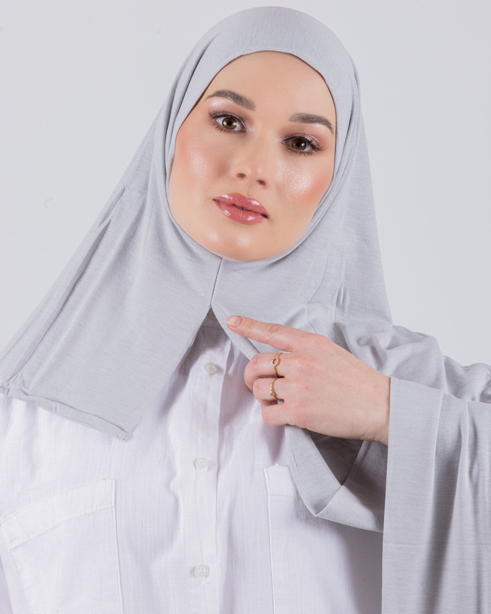 Easy To Wear Desgin | Moltte Signature Cotton | Medium Grey - MOLTTE