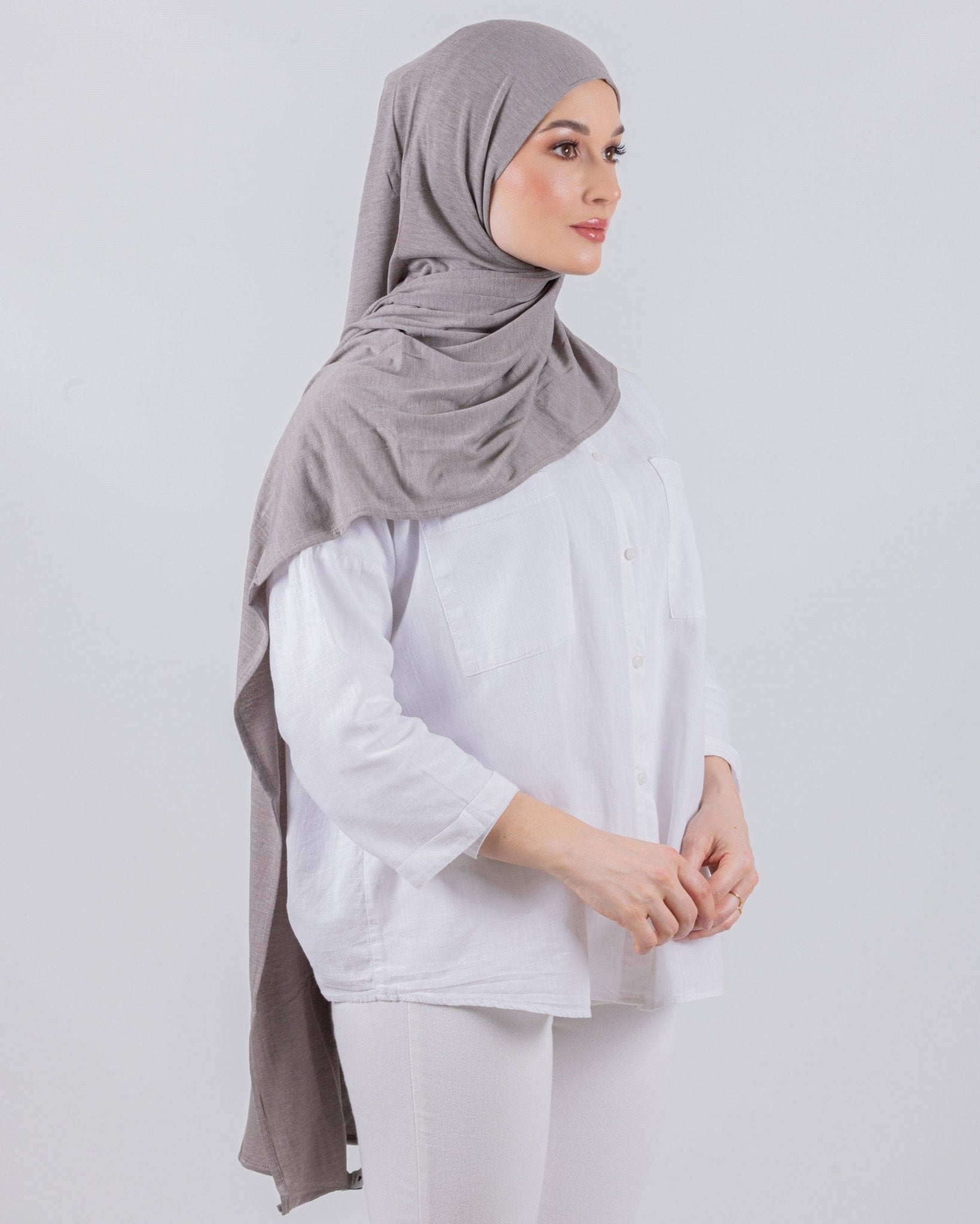 Easy To Wear Desgin | Moltte Signature Cotton | Muted Mauve - MOLTTE