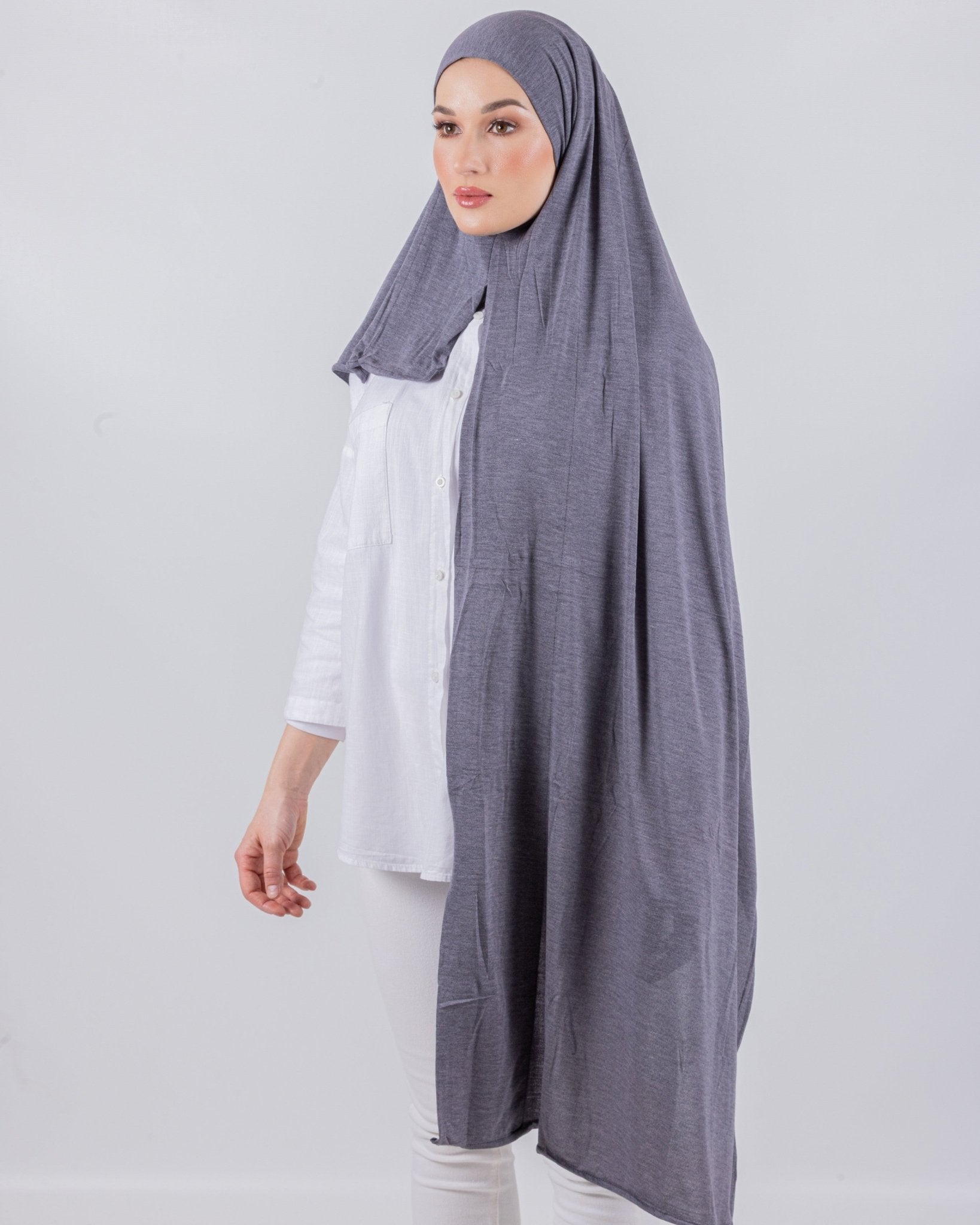 Easy To Wear Desgin | Moltte Signature Cotton | Stone Grey - MOLTTE