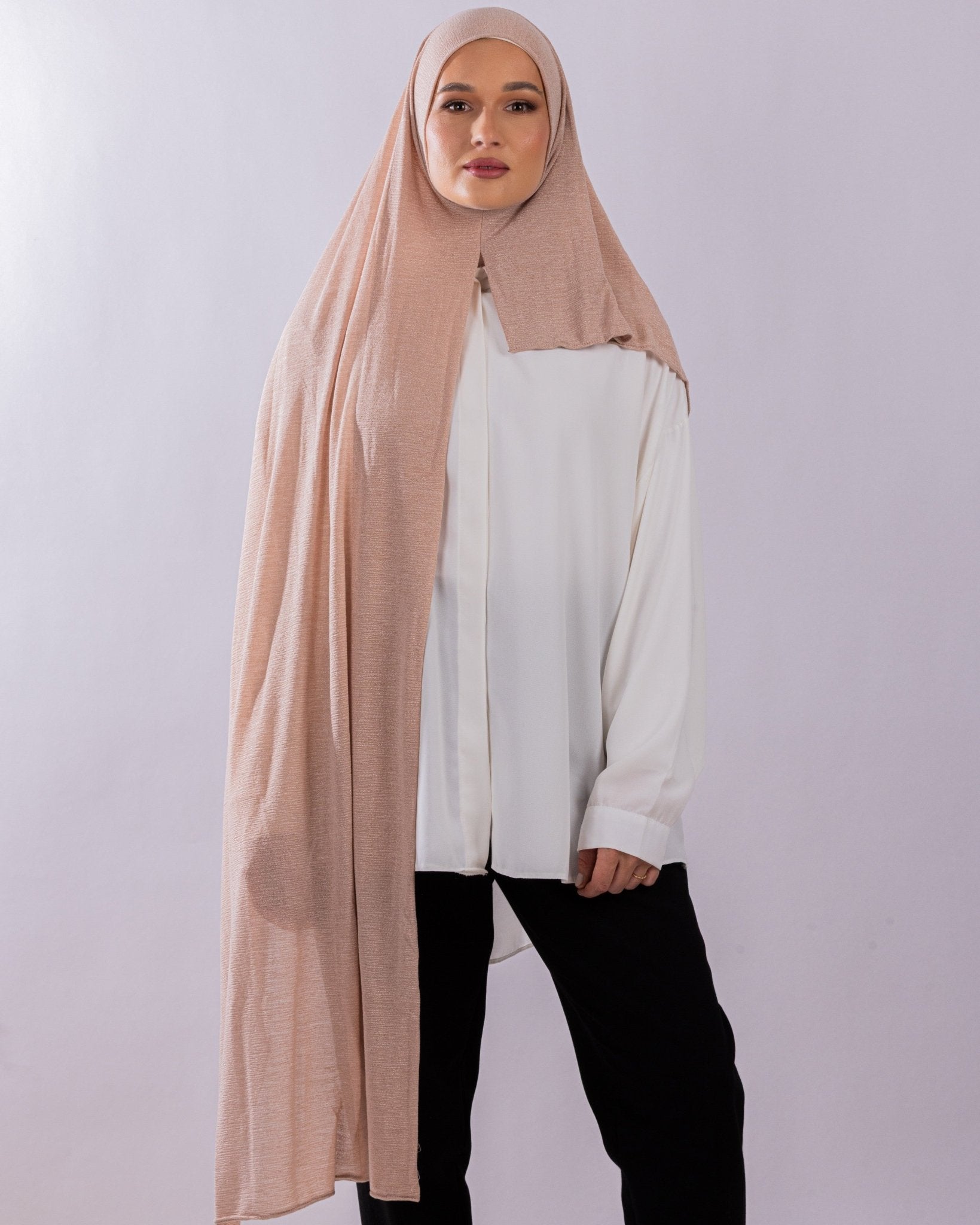 Easy To Wear Design | Malaysian Crush Cotton | Antique Rose - MOLTTE