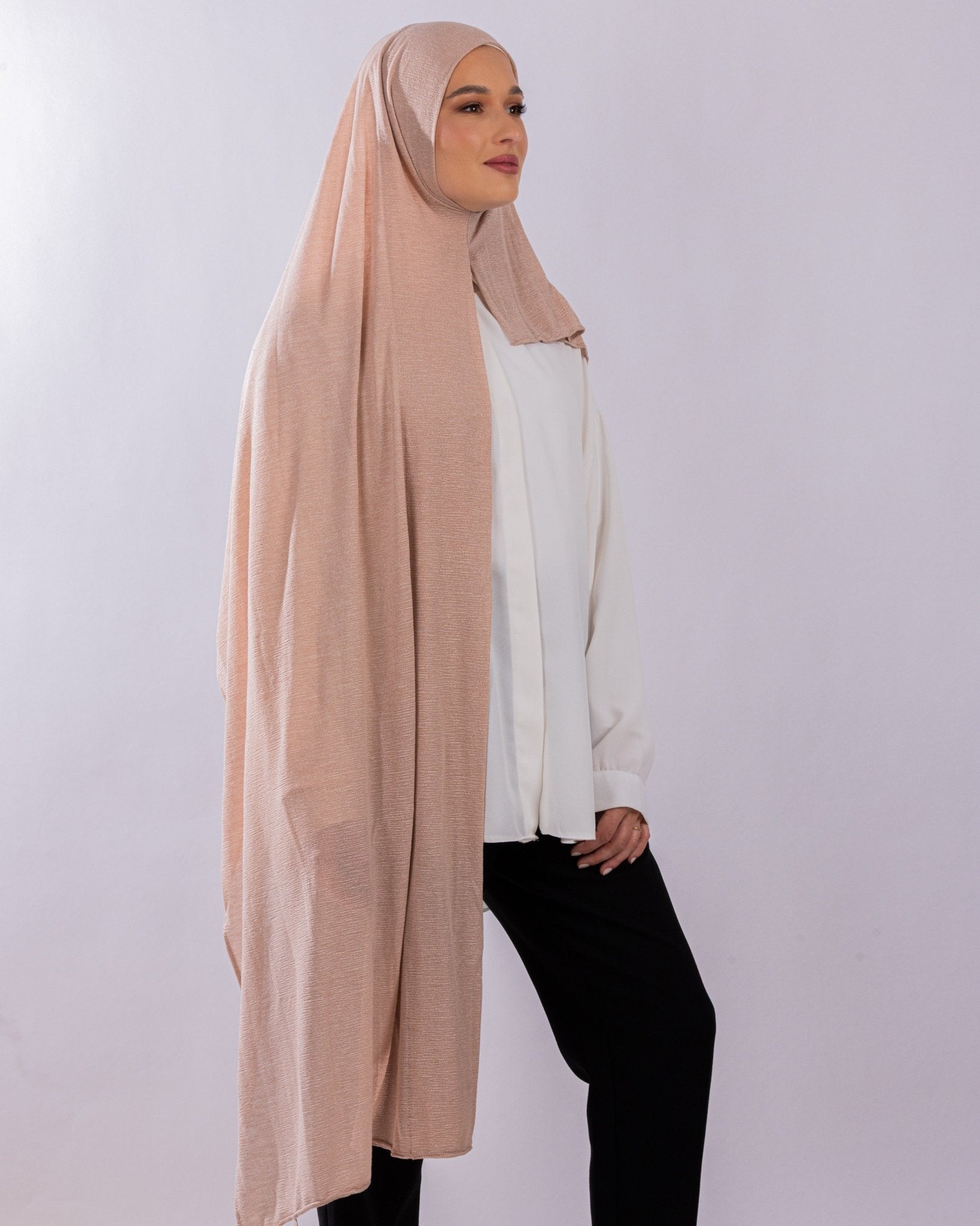 Easy To Wear Design | Malaysian Crush Cotton | Antique Rose - MOLTTE