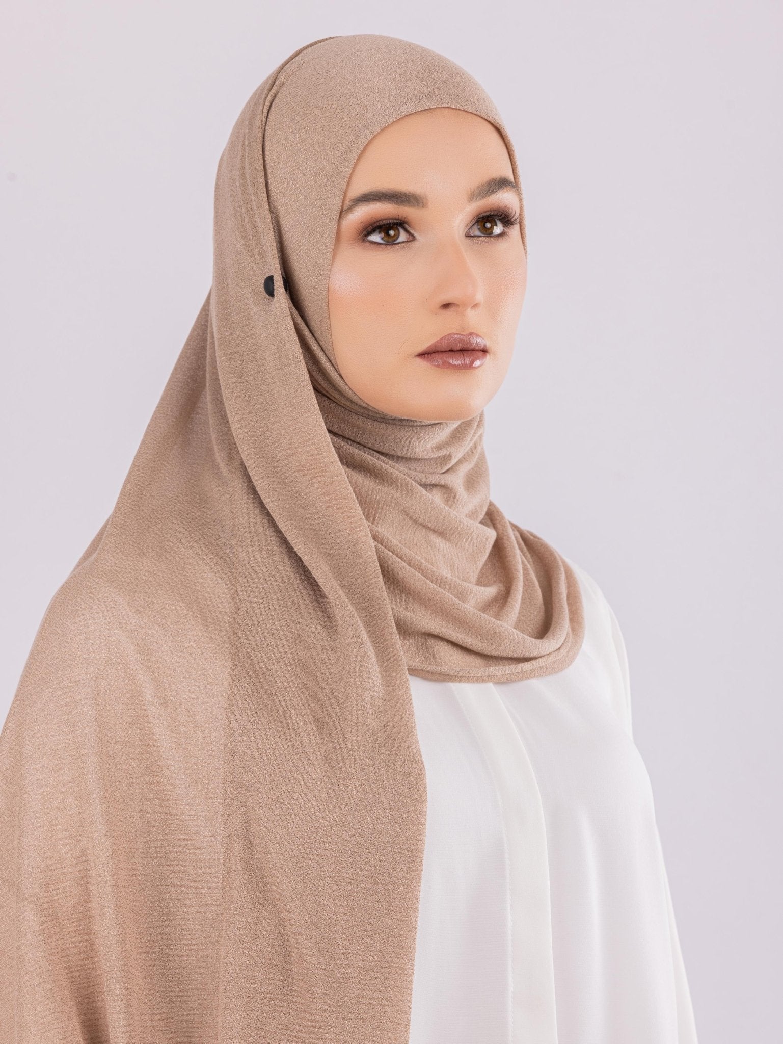 Easy To Wear Design | Malaysian Crush Cotton | Cinnamon - MOLTTE