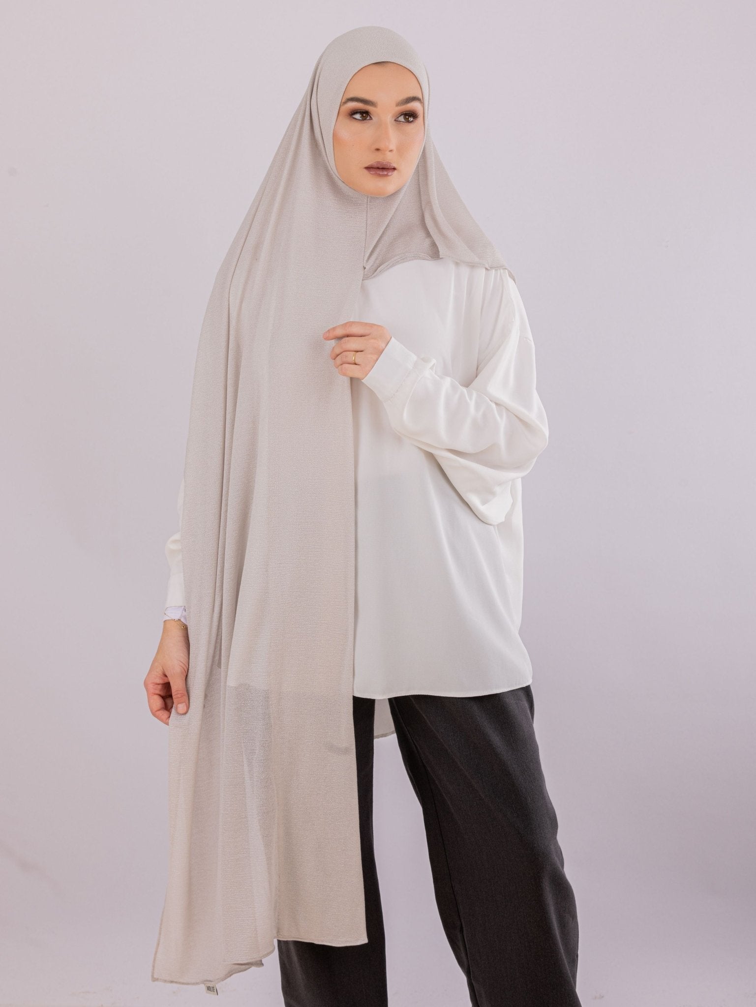 Easy To Wear Design | Malaysian Crush Cotton | Pale Mauve - MOLTTE