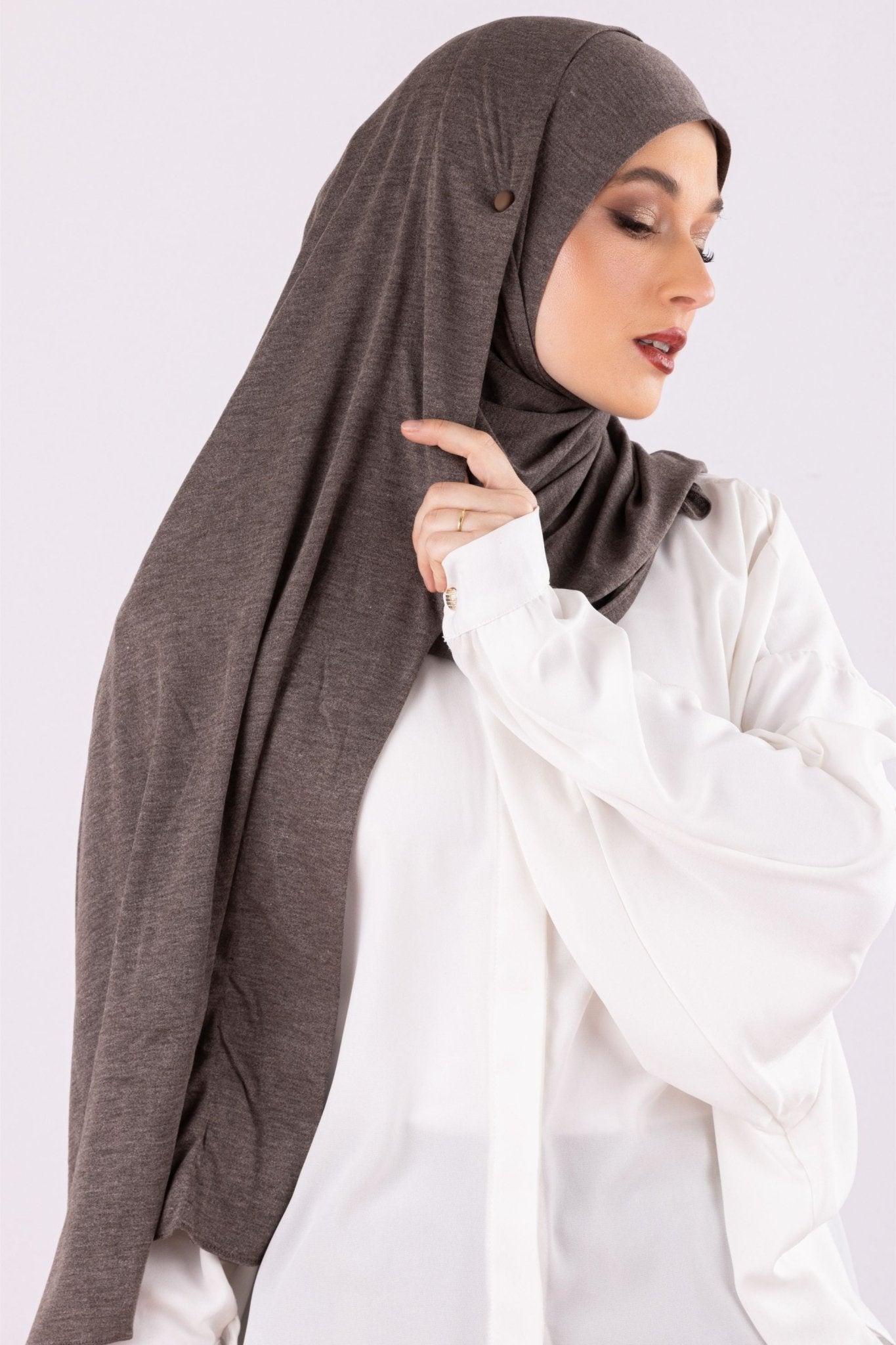 Easy To Wear Design | Moltte Signature Cotton | Dusty Brown - MOLTTE