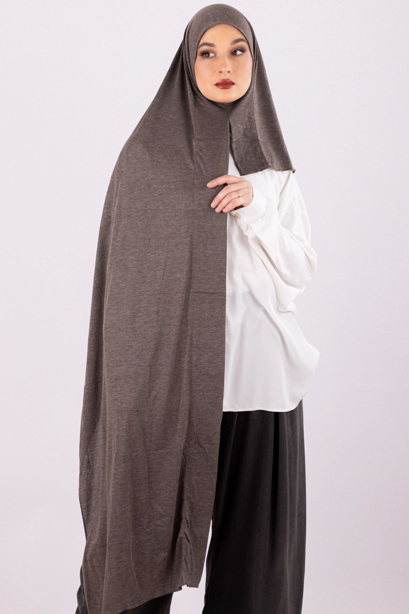Easy To Wear Design | Moltte Signature Cotton | Dusty Brown - MOLTTE