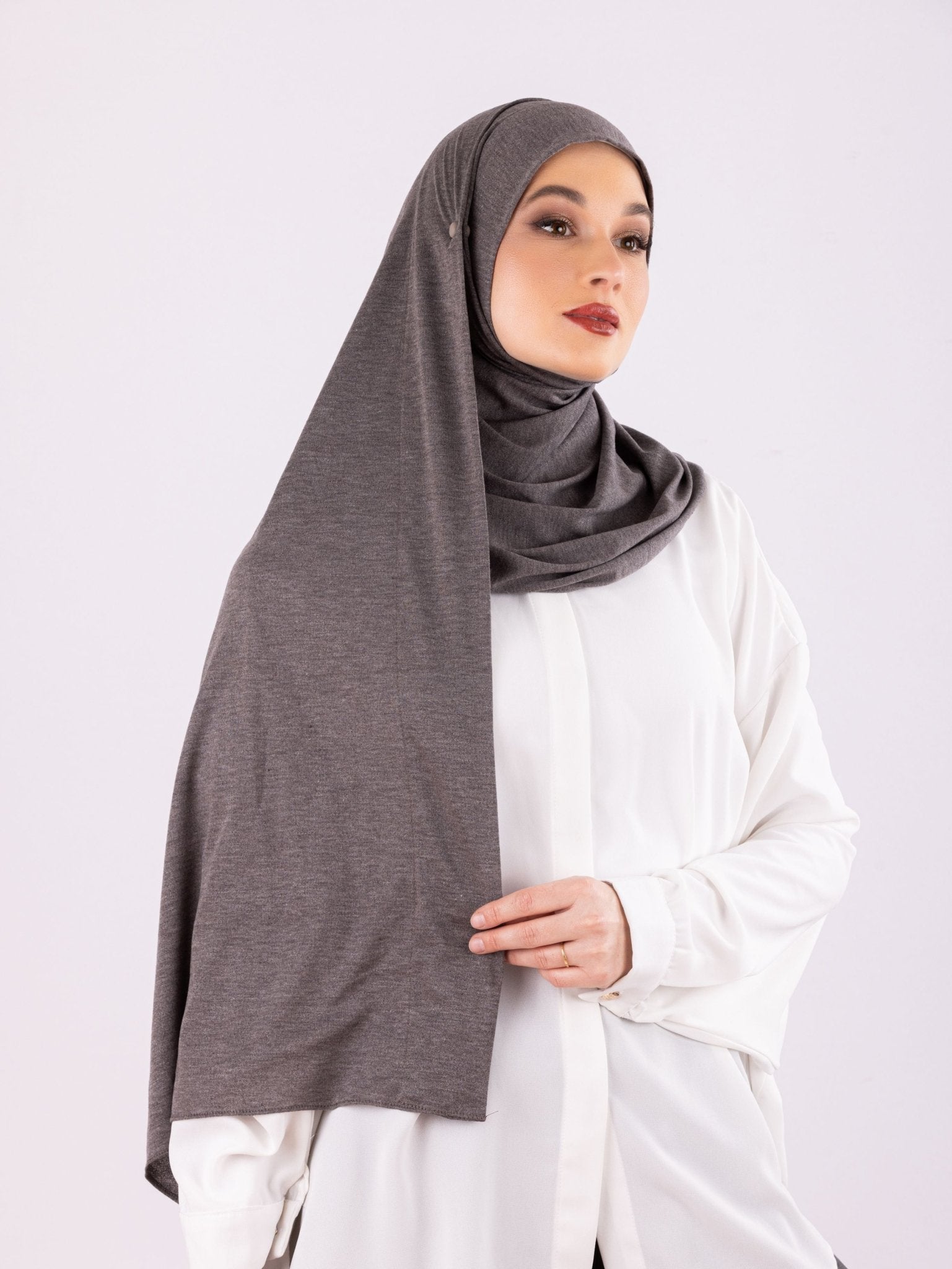 Easy To Wear Design | Moltte Signature Cotton | Grayish Taupe - MOLTTE