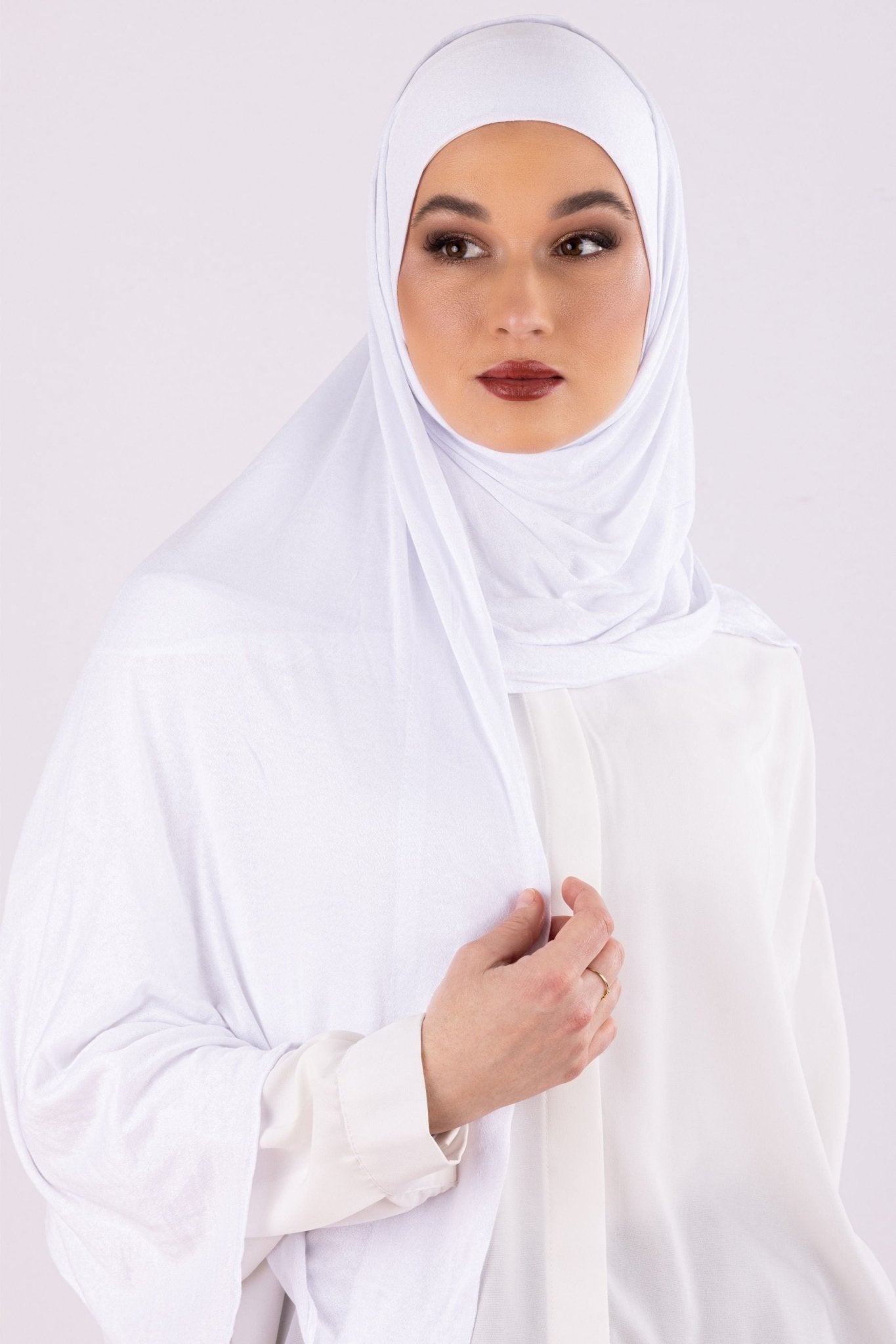 Easy To Wear Design | Moltte Signature Cotton | White - MOLTTE