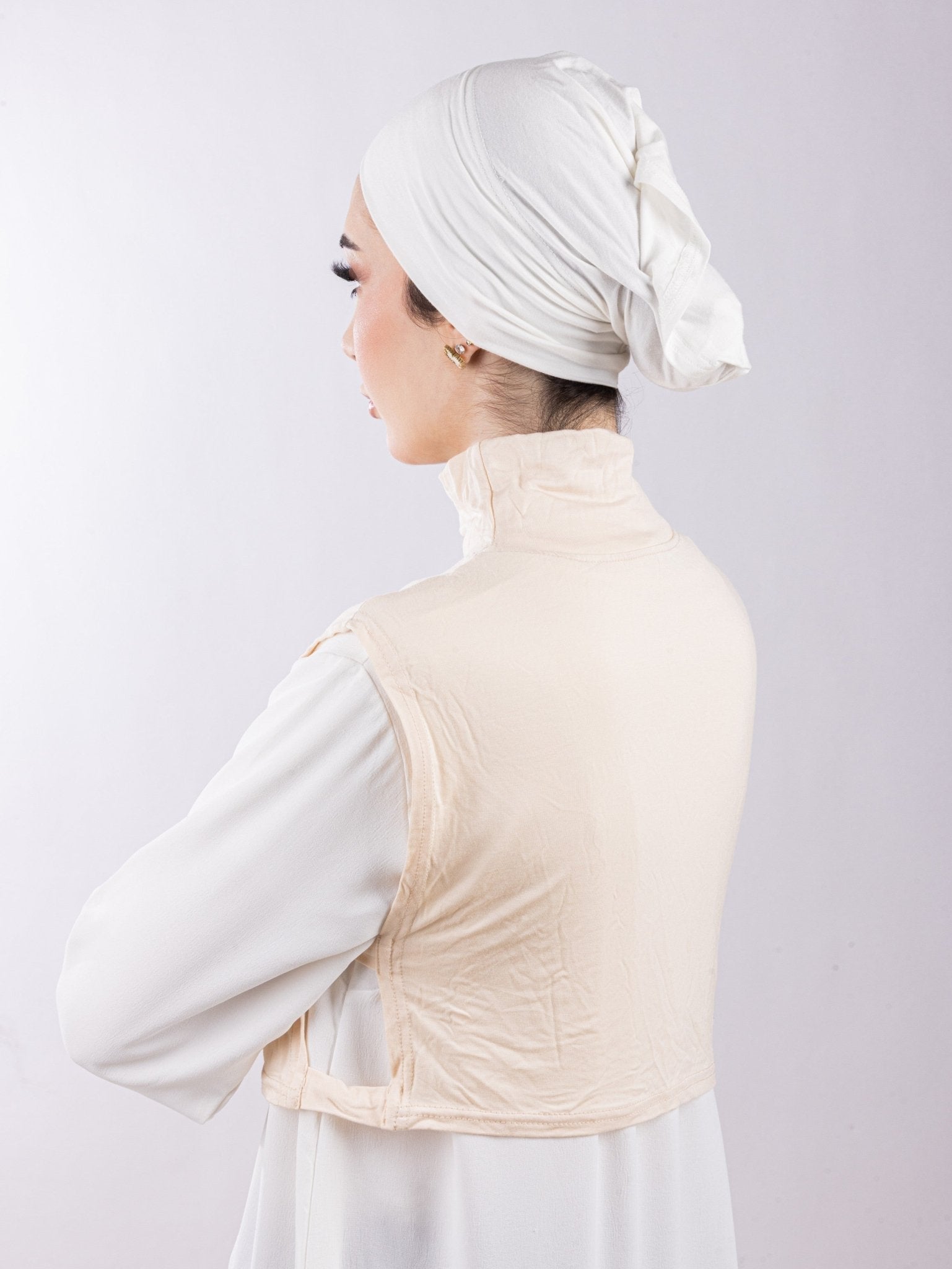 Full Top Collar | Creamy Beige - MOLTTE