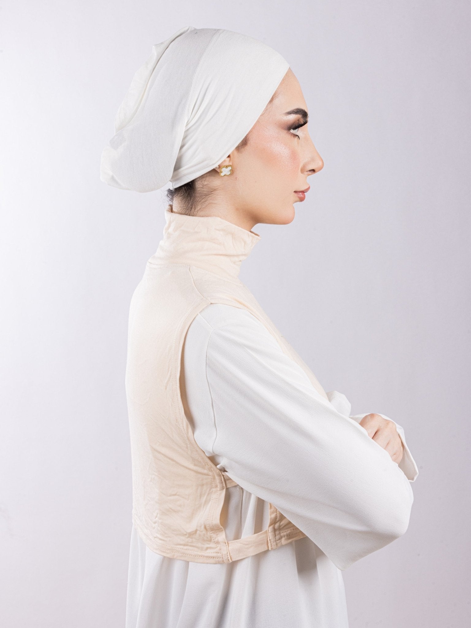Full Top Collar | Creamy Beige - MOLTTE