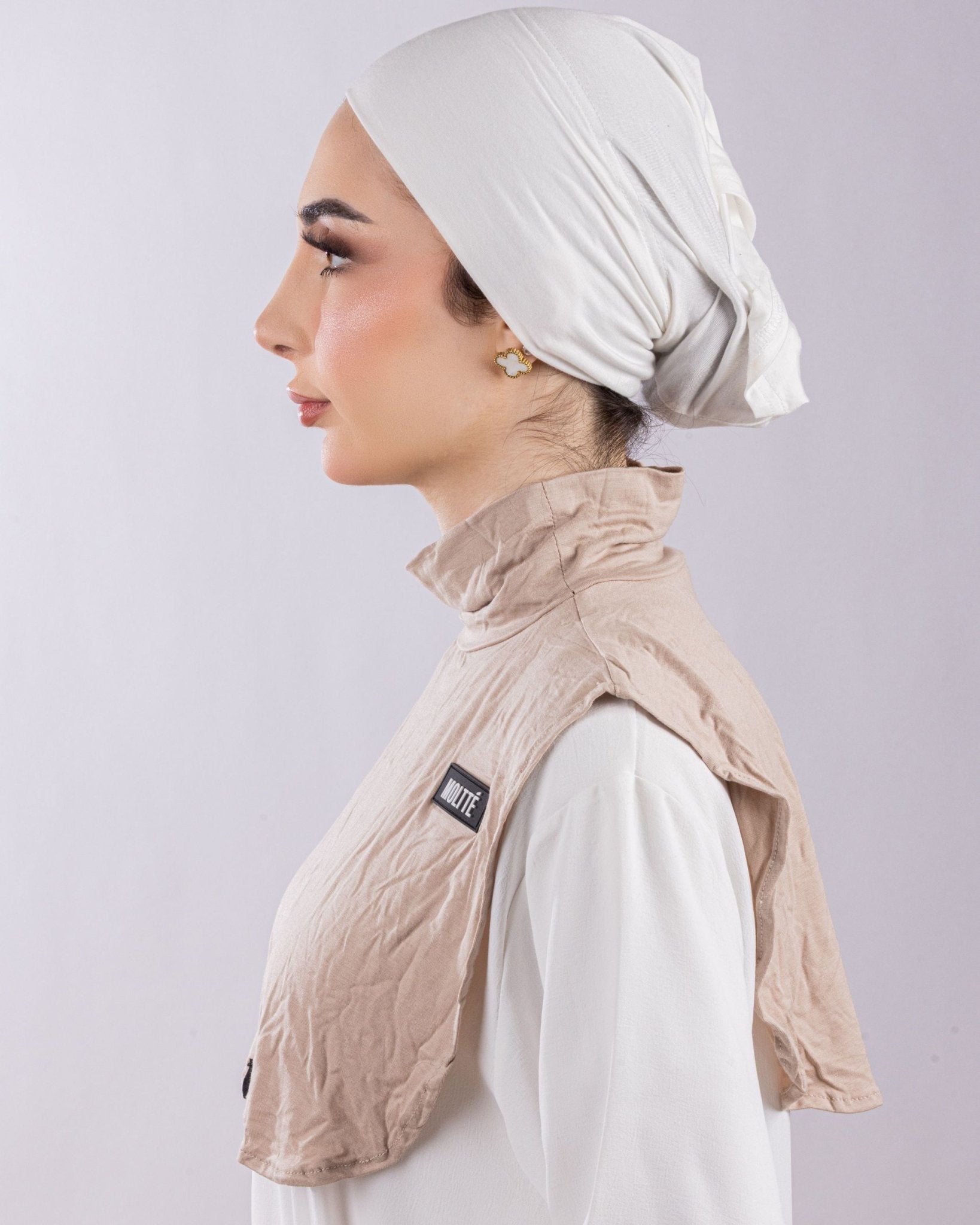 Half Top Collar | Blush Beige - MOLTTE
