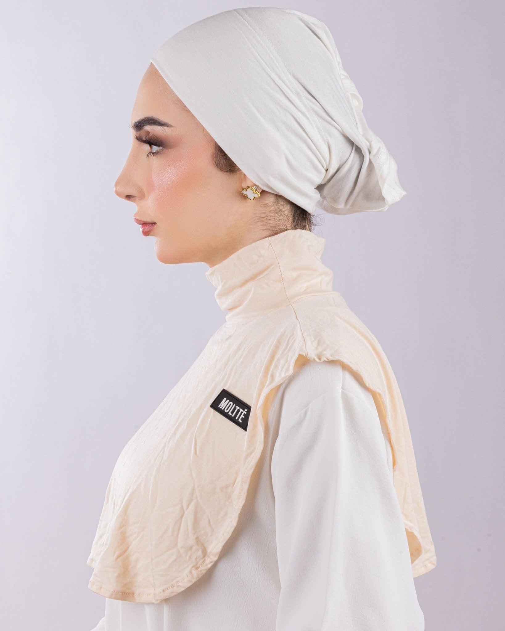 Half Top Collar | Creamy Beige - MOLTTE