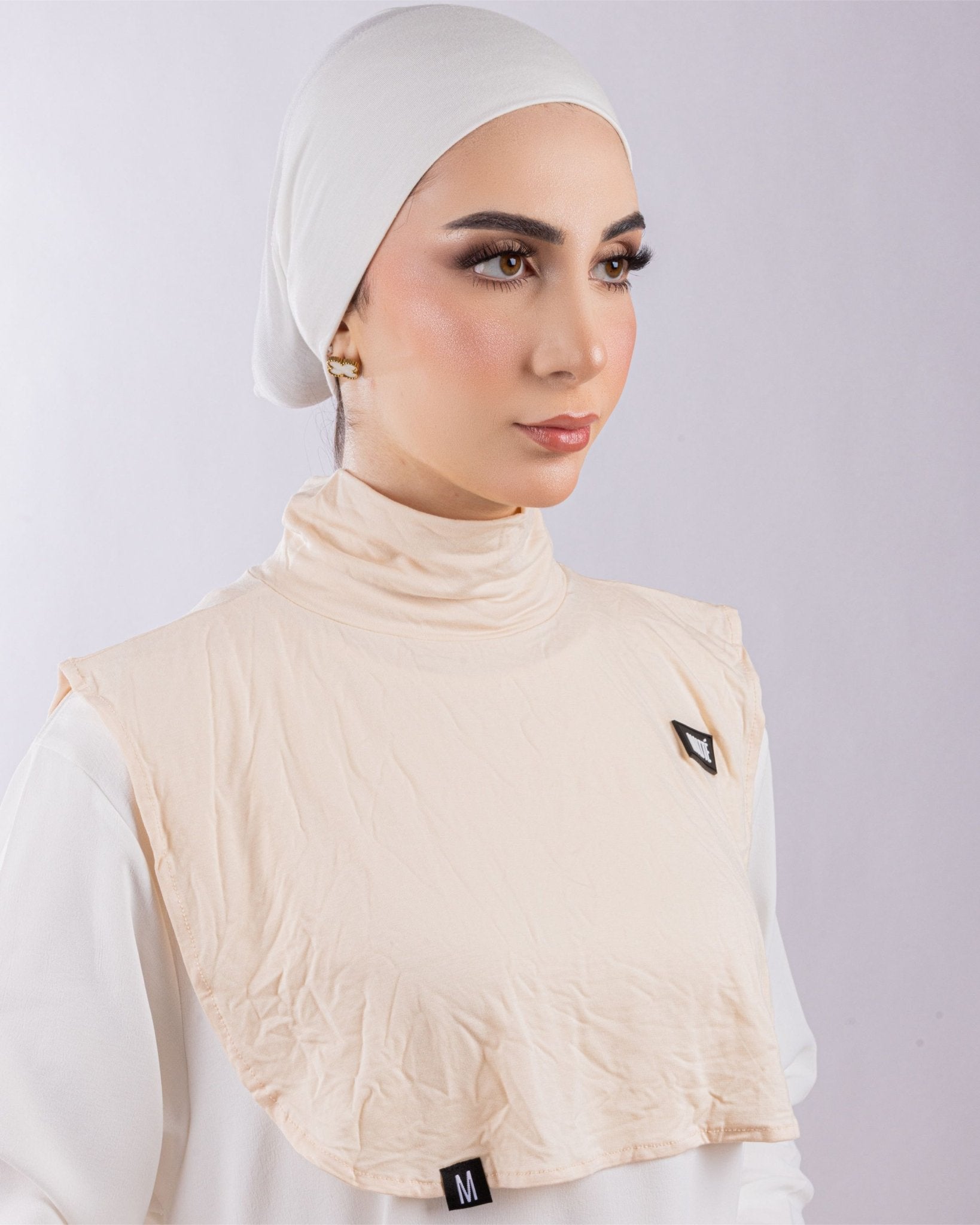 Half Top Collar | Creamy Beige - MOLTTE