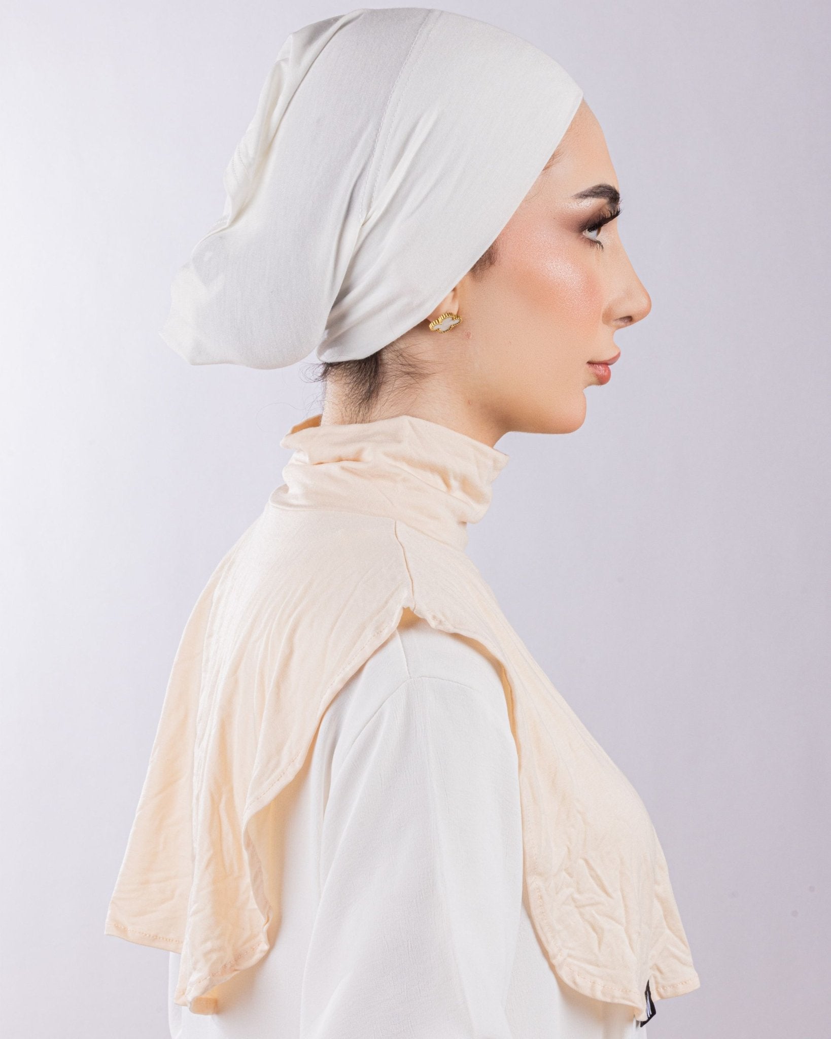 Half Top Collar | Creamy Beige - MOLTTE