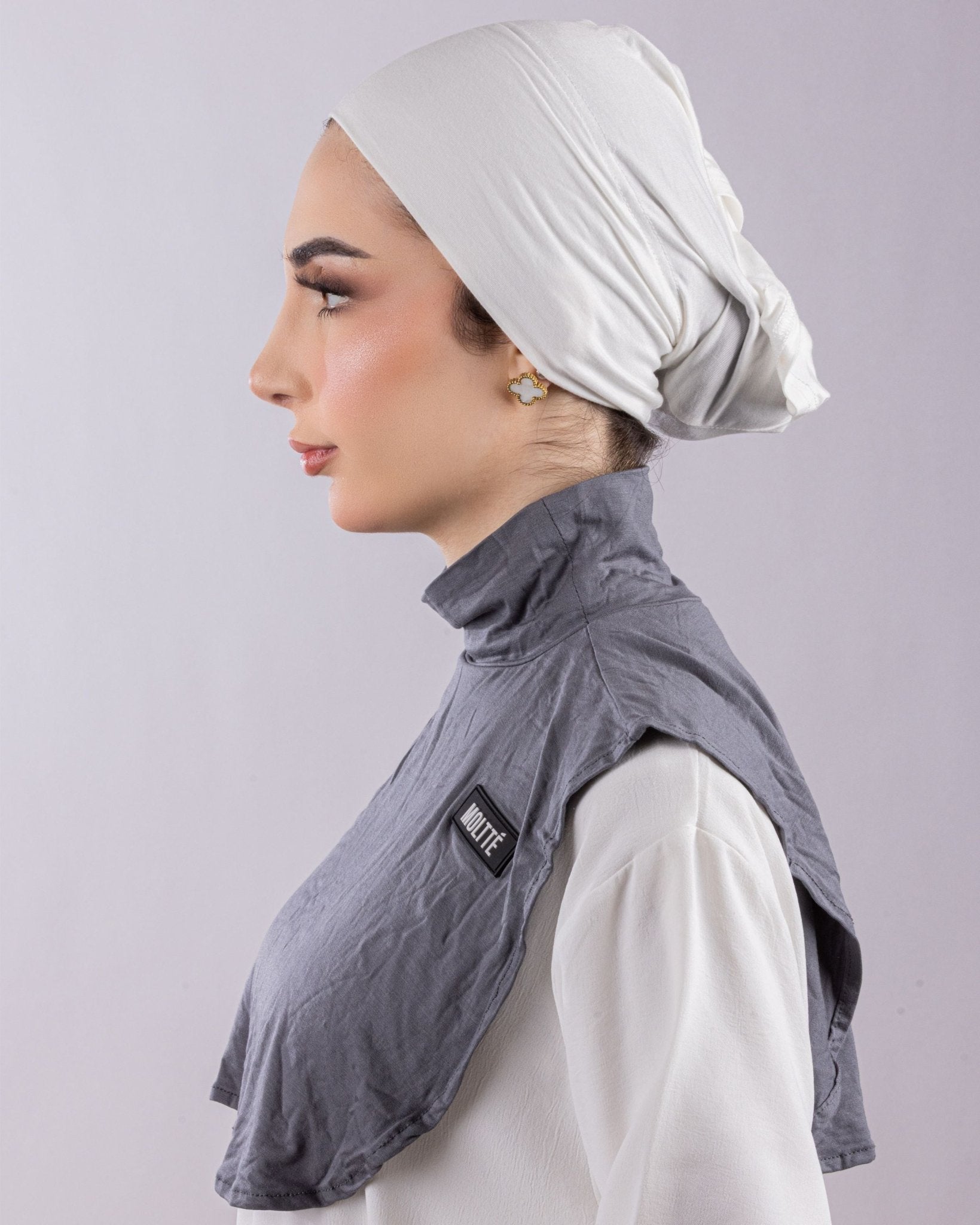 Half Top Collar | Muted Grey - MOLTTE