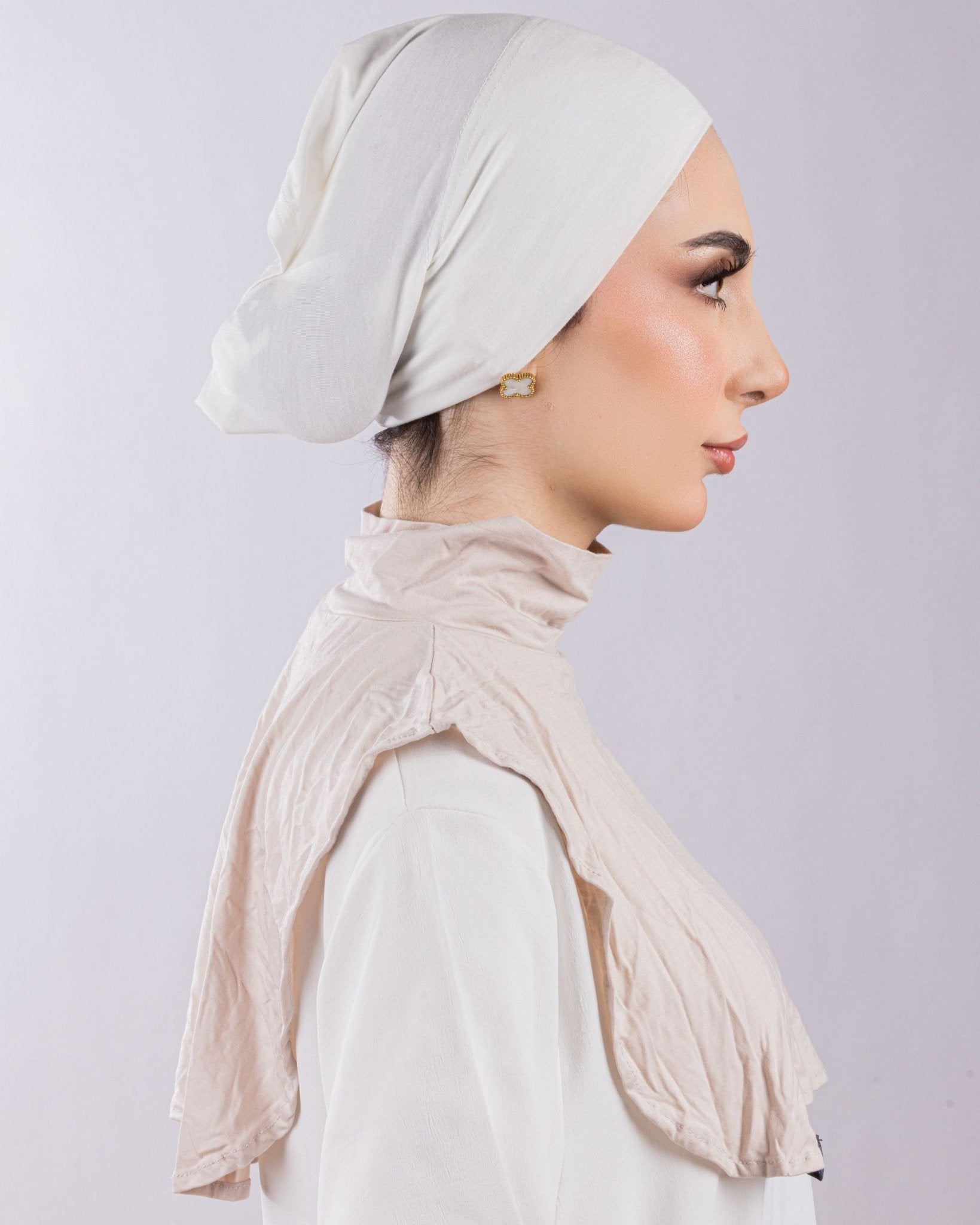 Half Top Collar | Warm Beige - MOLTTE