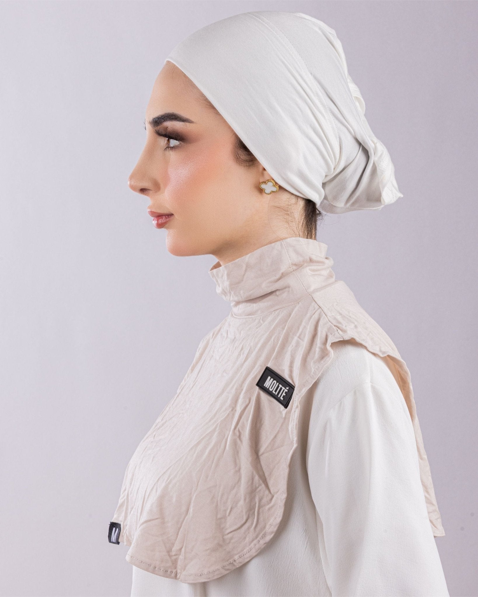 Half Top Collar | Warm Beige - MOLTTE