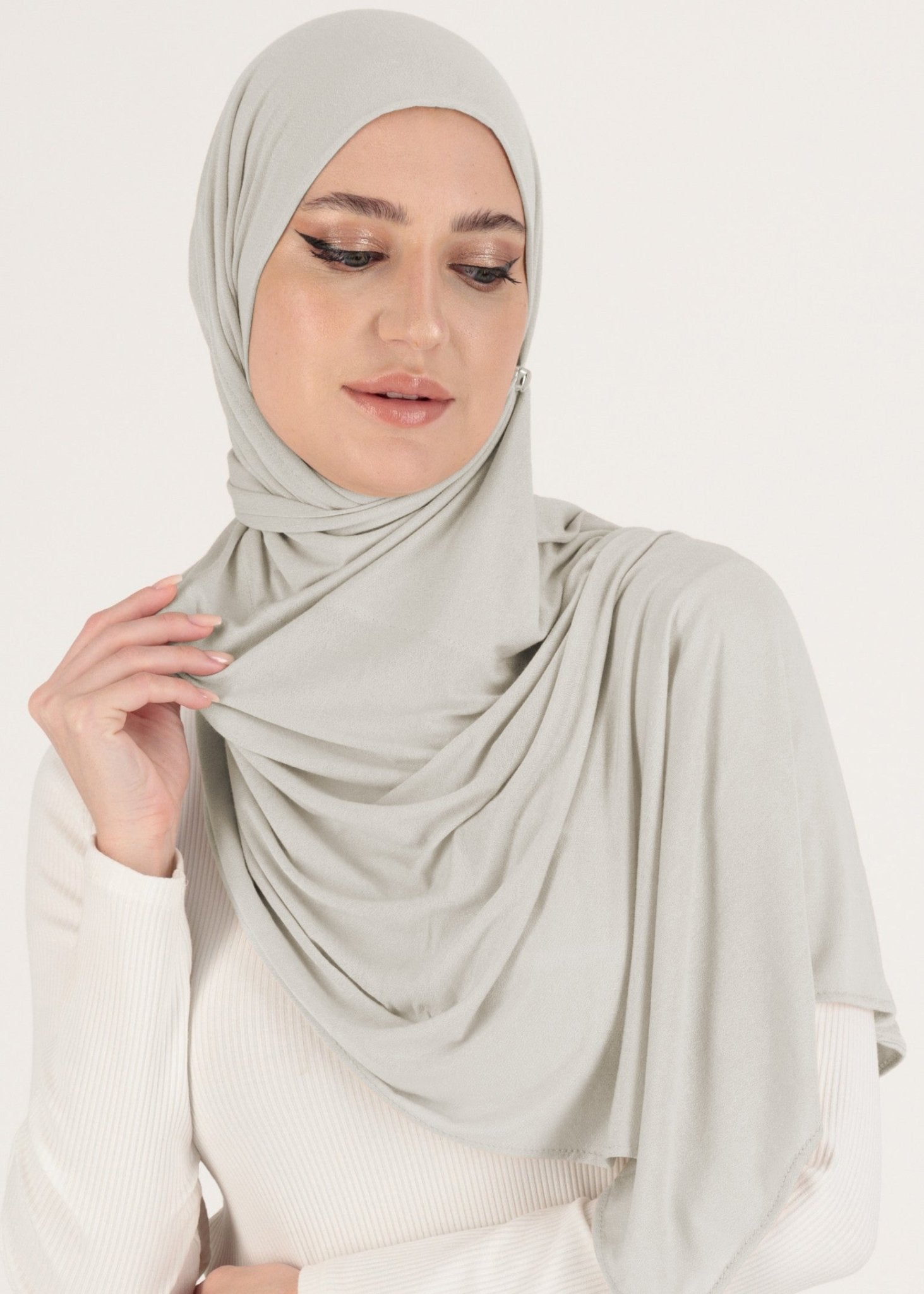 Italian Cotton | Stitched from Side | Light Grey 2 - MOLTTE