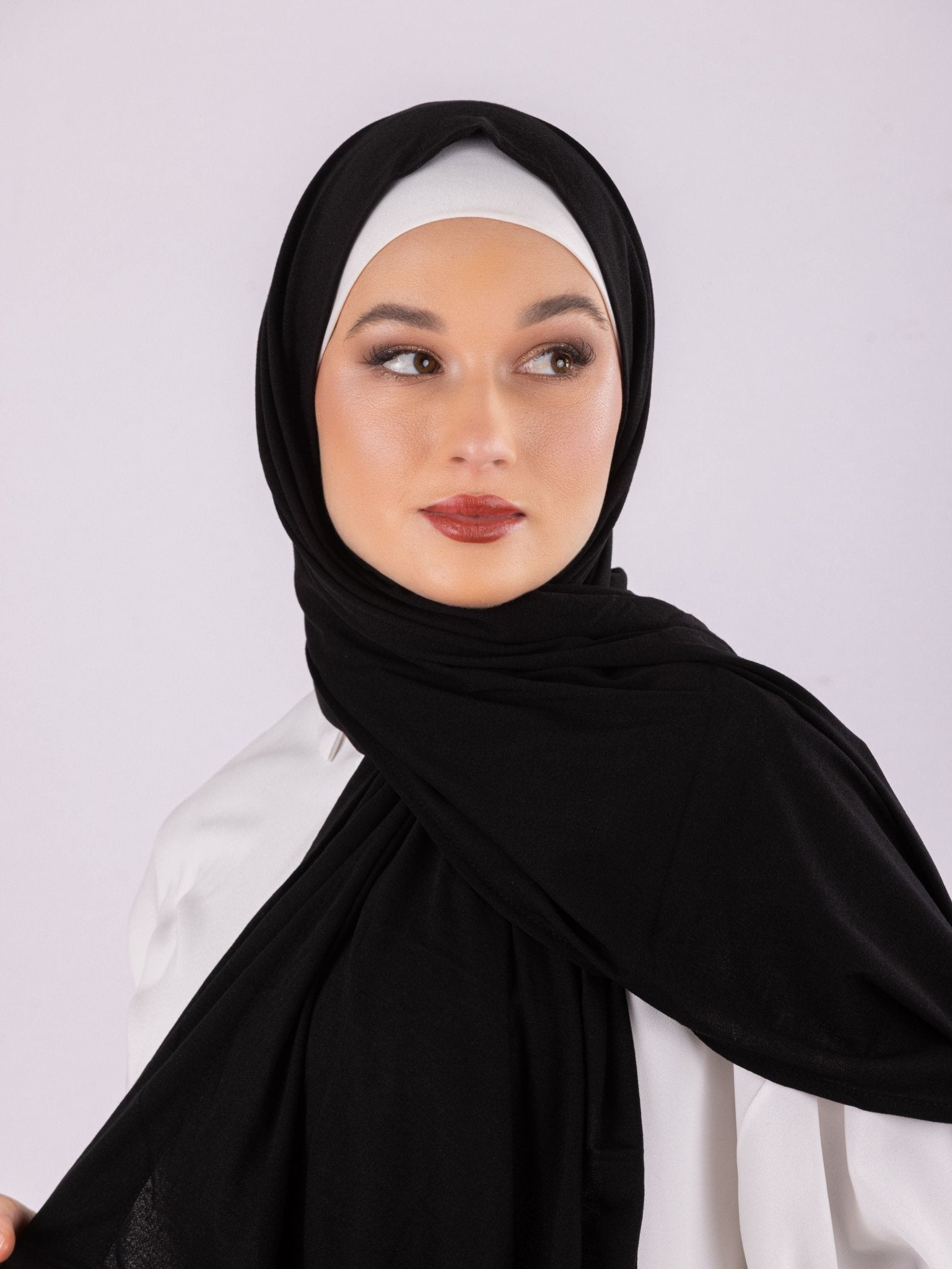 Plain Design | Moltte Signature Cotton | Black - MOLTTE