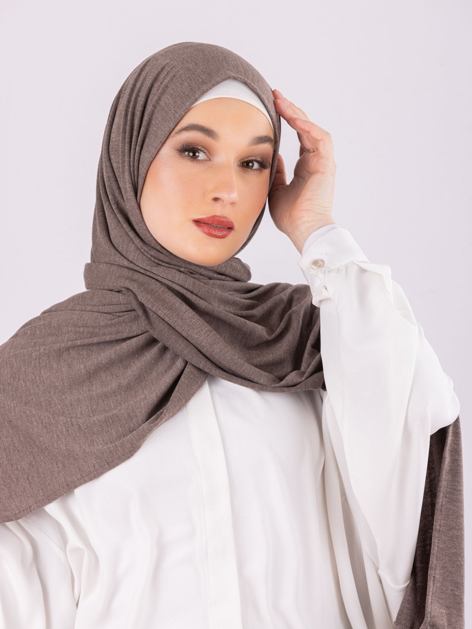 Plain Design | Moltte Signature Cotton | Dusty Rose Brown - MOLTTE