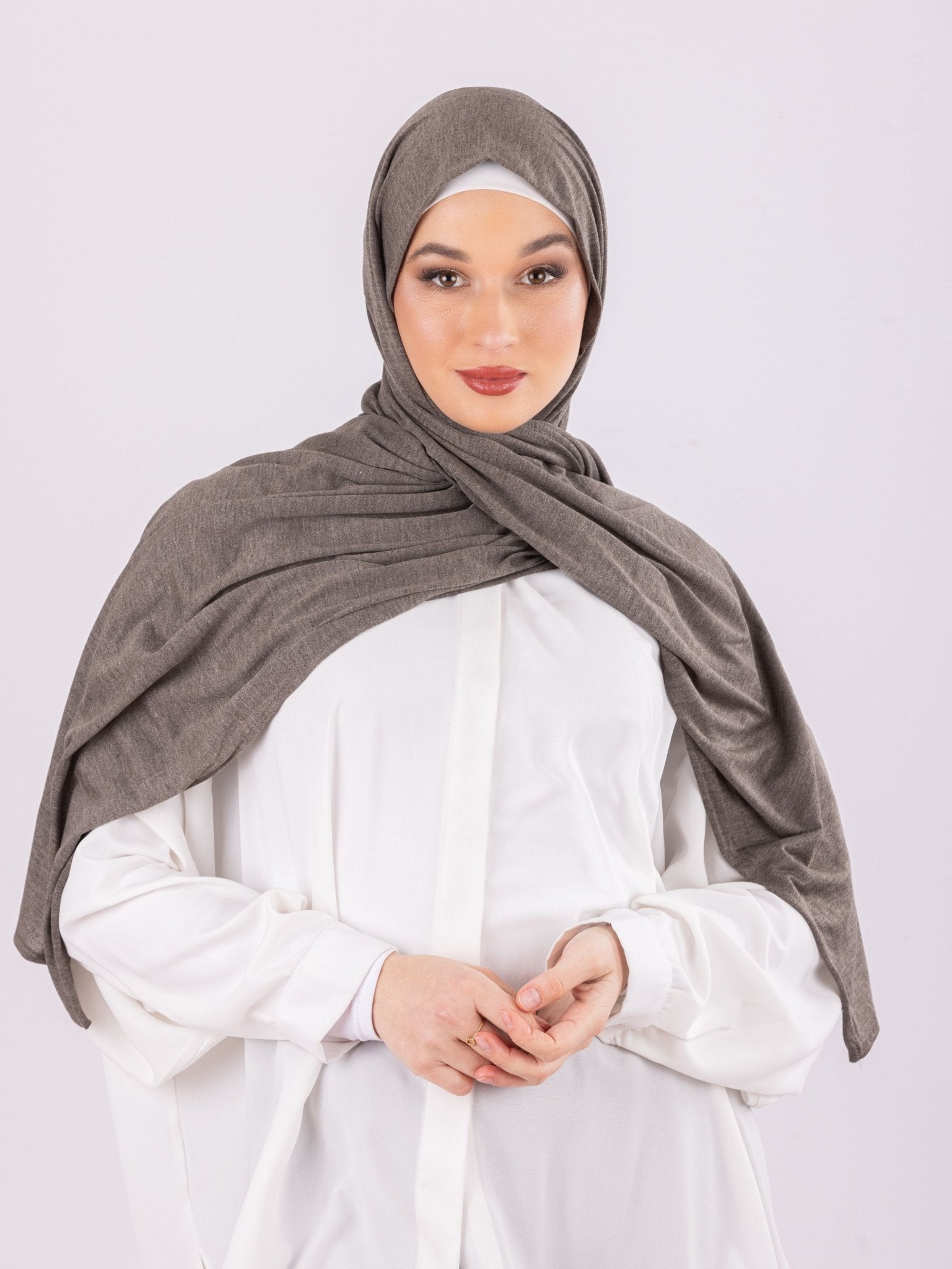 Plain Design | Moltte Signature Cotton | Grayish Green - MOLTTE