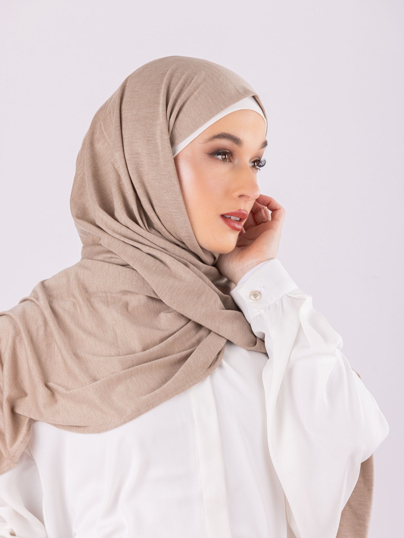Plain Design | Moltte Signature Cotton | Pale Peach - MOLTTE