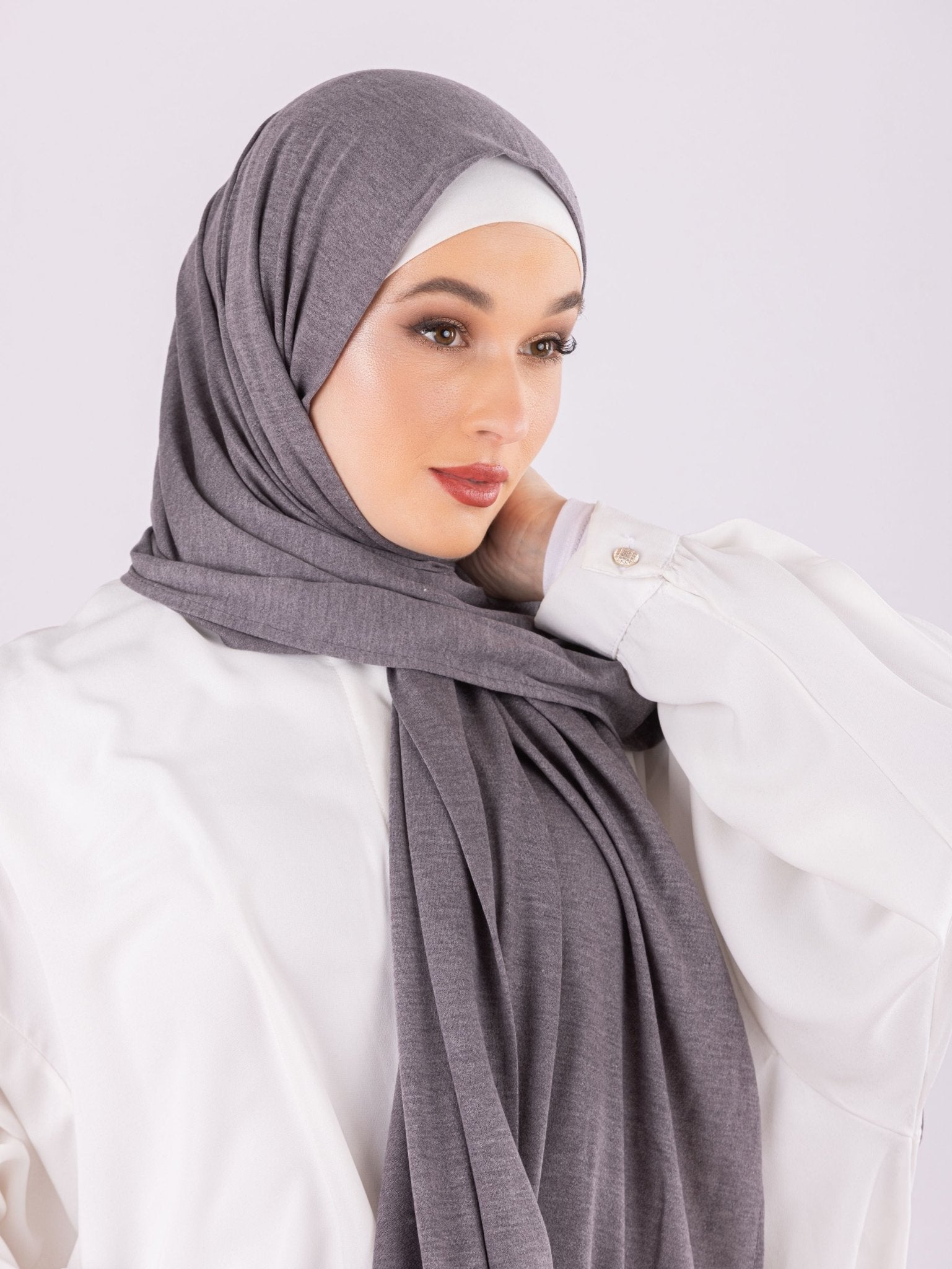 Plain Design | Moltte Signature Cotton | Stone Gray - MOLTTE