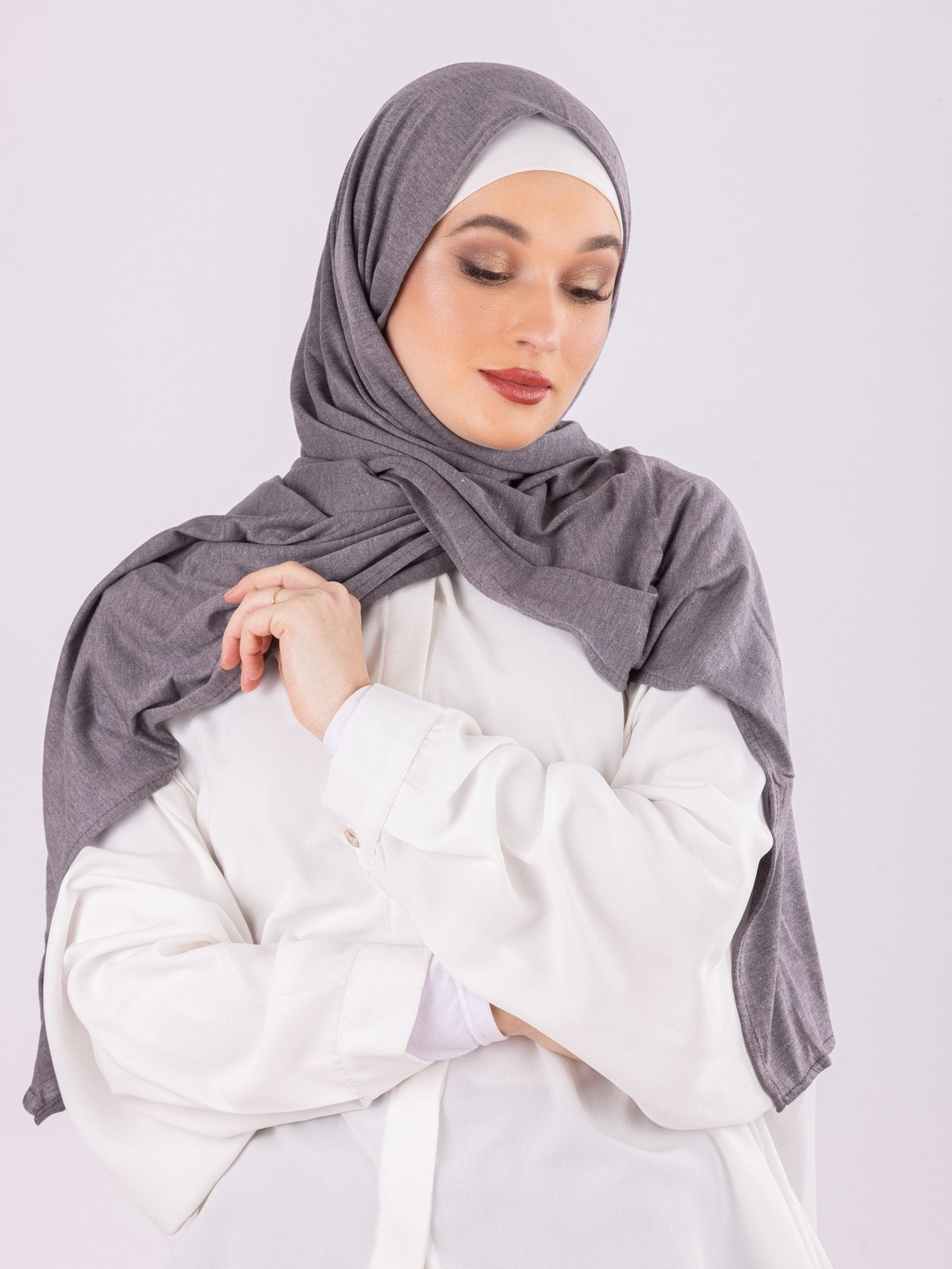 Plain Design | Moltte Signature Cotton | Stone Gray - MOLTTE