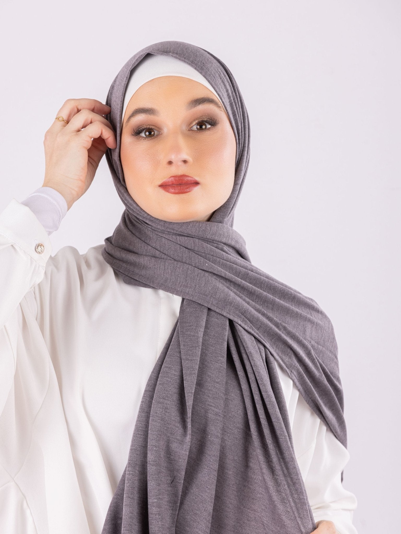 Plain Design | Moltte Signature Cotton | Stone Gray - MOLTTE