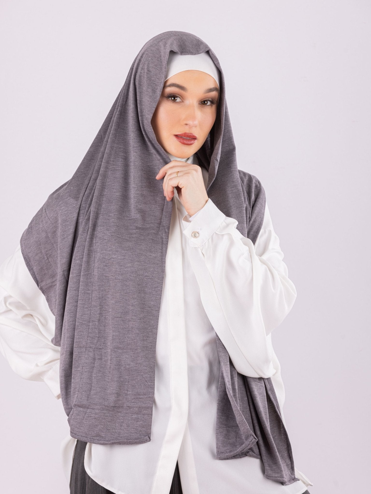 Plain Design | Moltte Signature Cotton | Stone Gray - MOLTTE