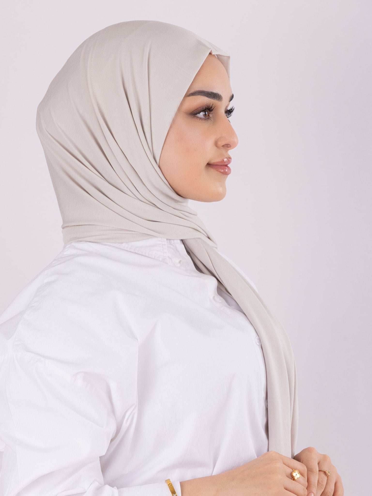 Plain Design | Spanish Cotton | Light Mauve - MOLTTE