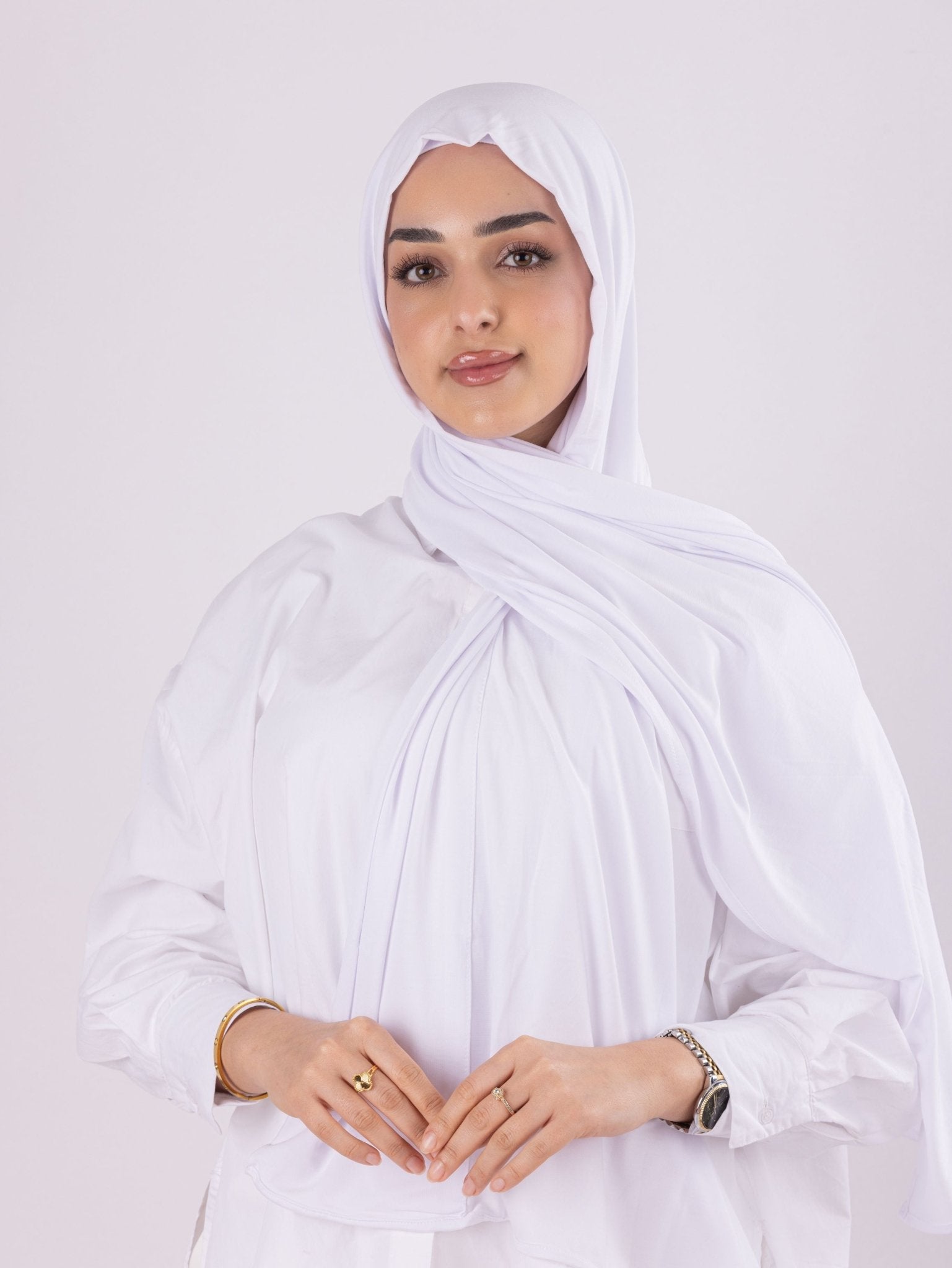 Plain Design | Spanish Cotton | White - MOLTTE