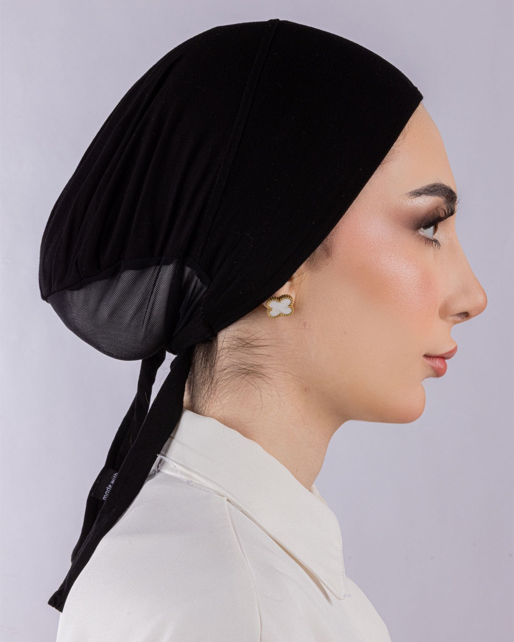 Tie Mesh Undercap | Black - MOLTTE