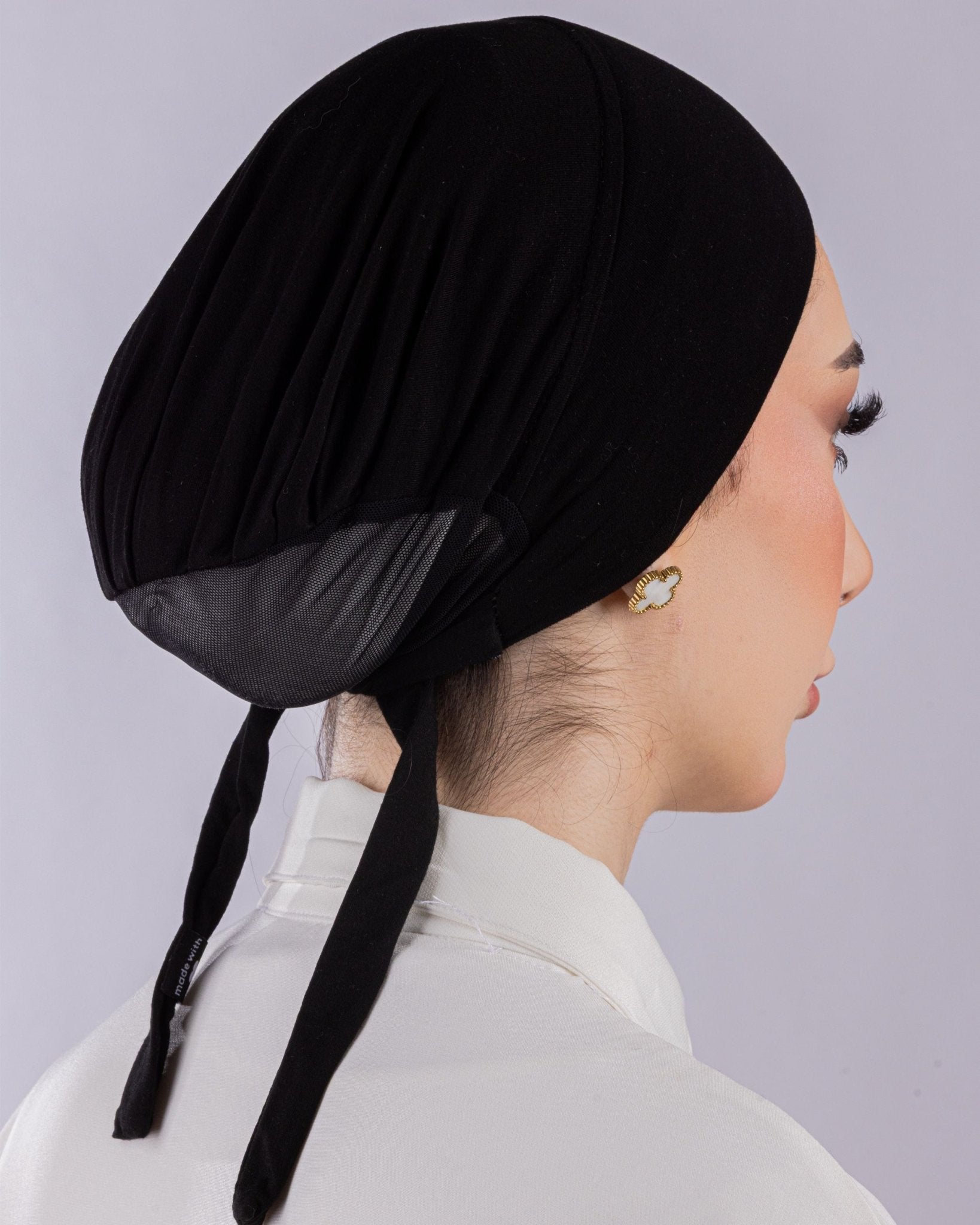 Tie Mesh Undercap | Black - MOLTTE