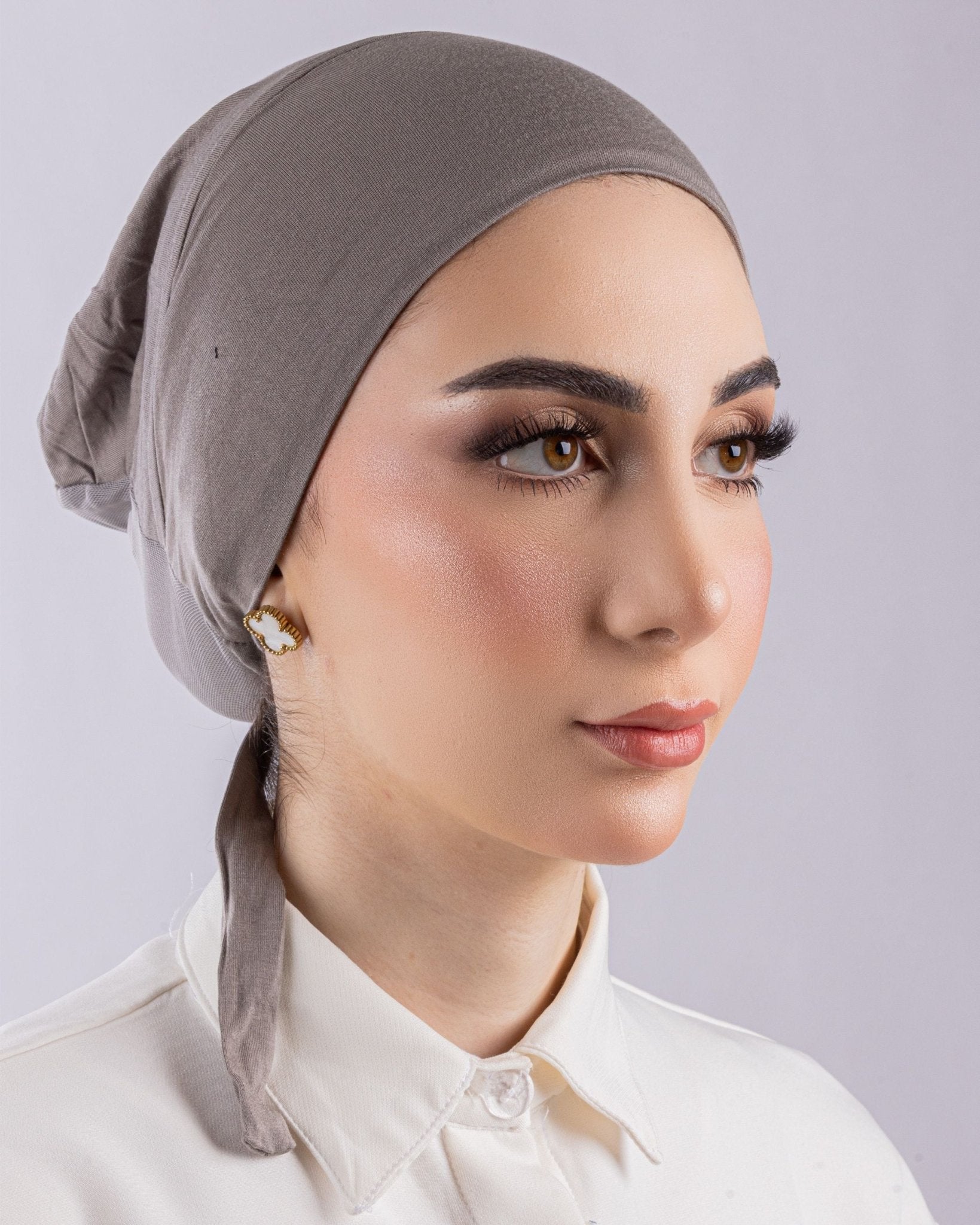 Tie Mesh Undercap | Dusty Taupe - MOLTTE