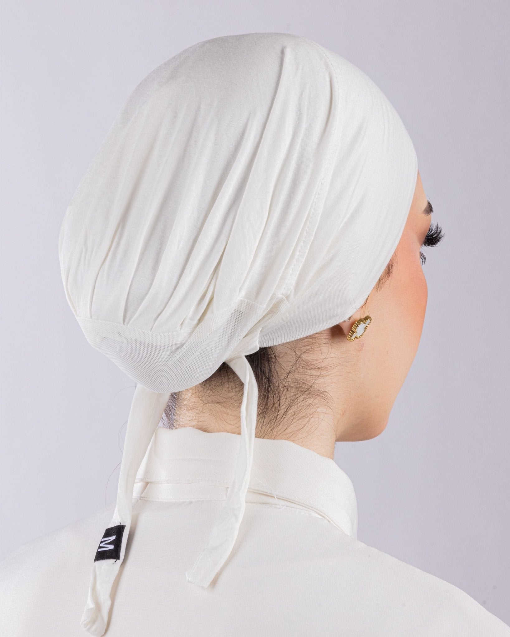 Tie Mesh Undercap | Off White - MOLTTE