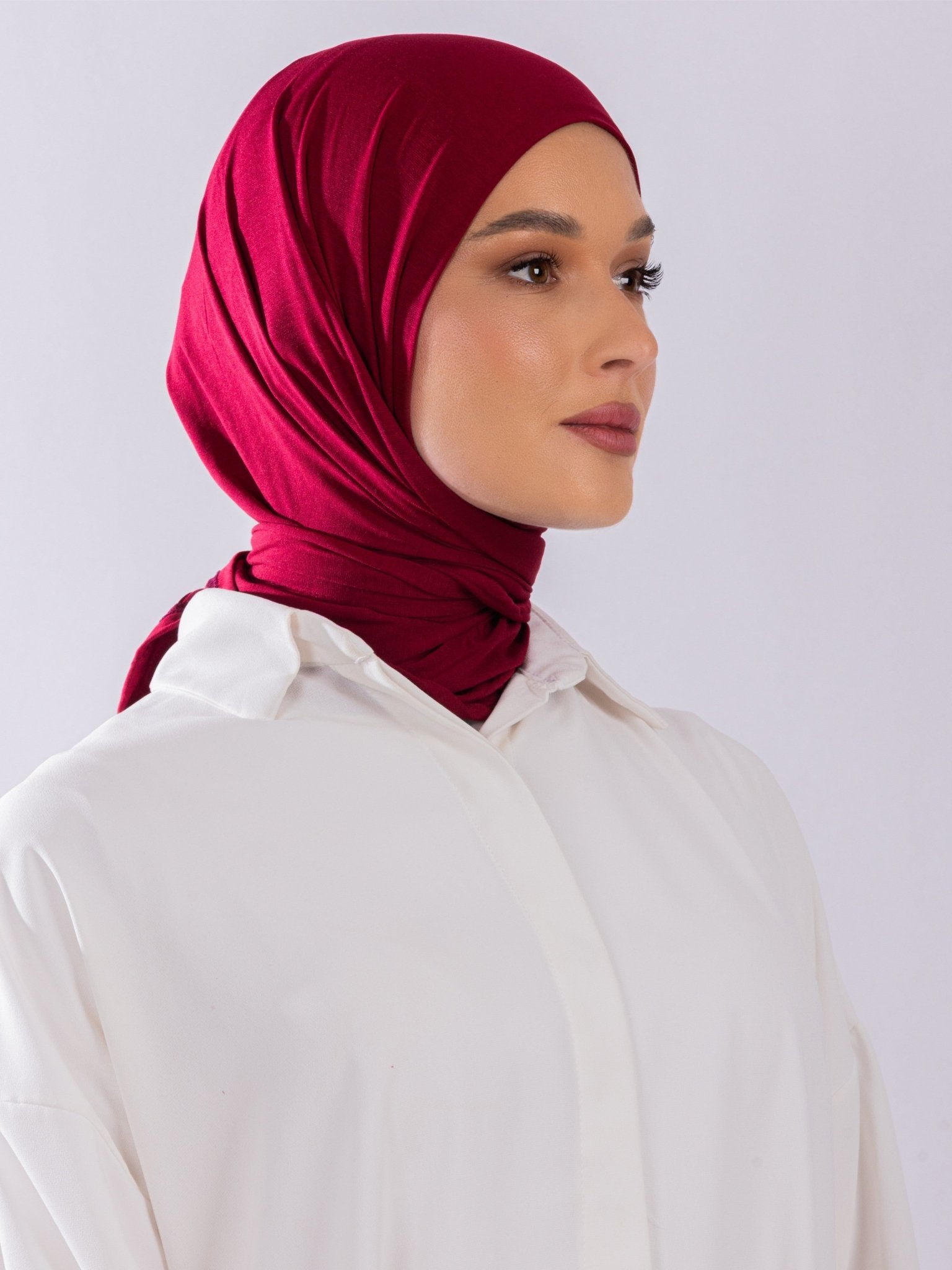 Triangular Design | Spanish Cotton | Burgundy - MOLTTE