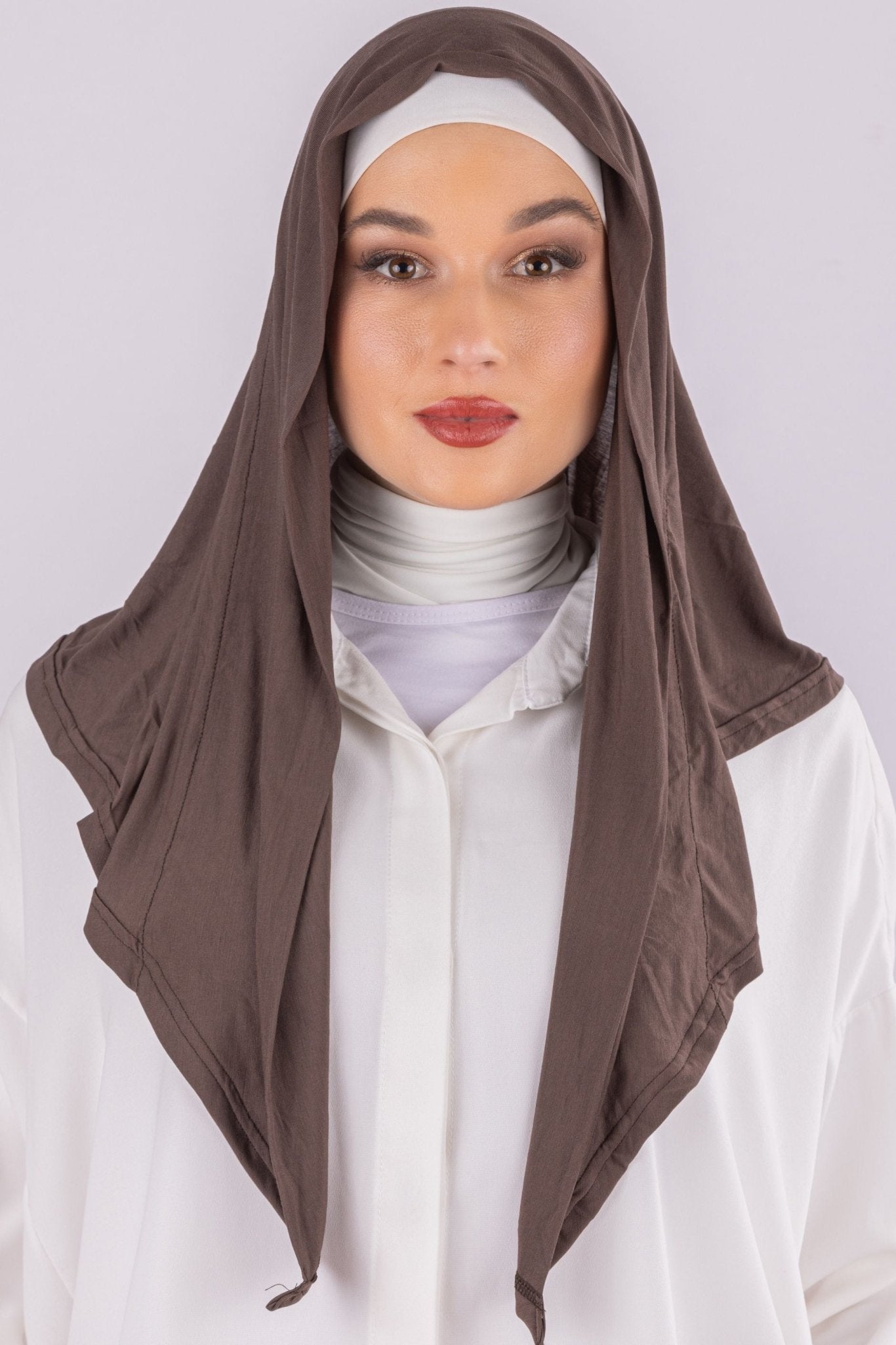 Triangular Design | Spanish Cotton | Earthy Brown - MOLTTE