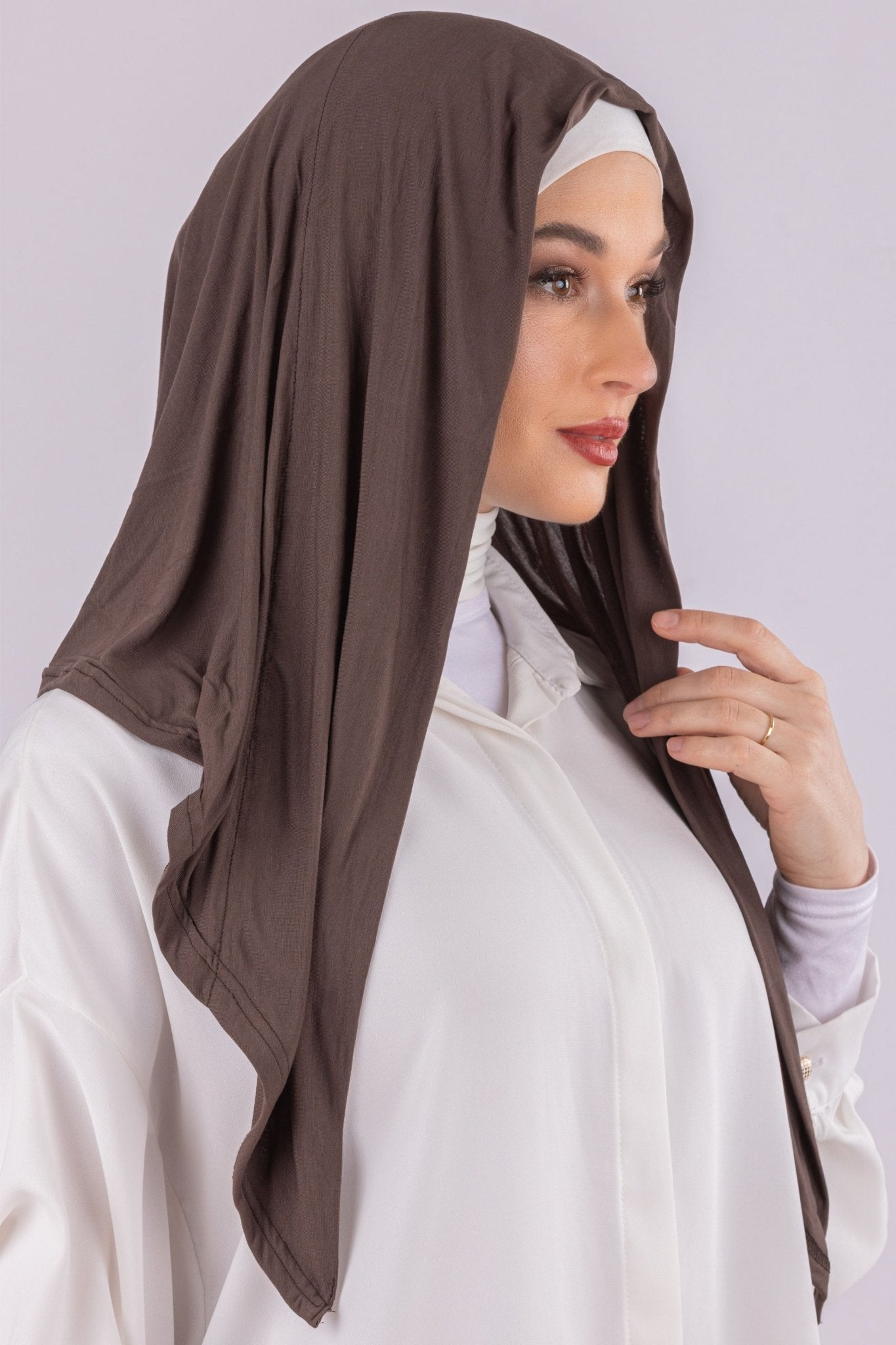 Triangular Design | Spanish Cotton | Earthy Brown - MOLTTE
