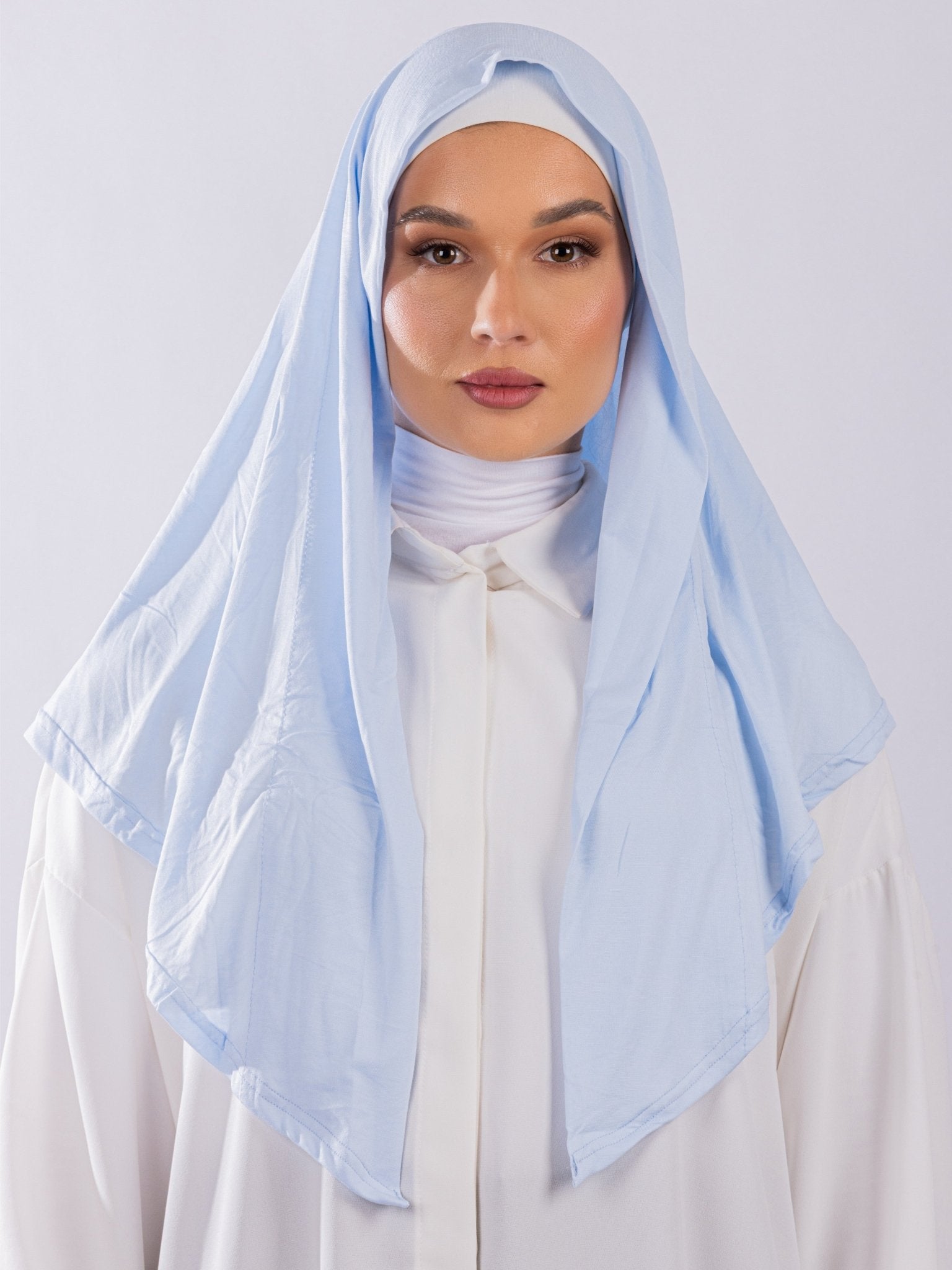 Triangular Design | Spanish Cotton | Light Blue - MOLTTE
