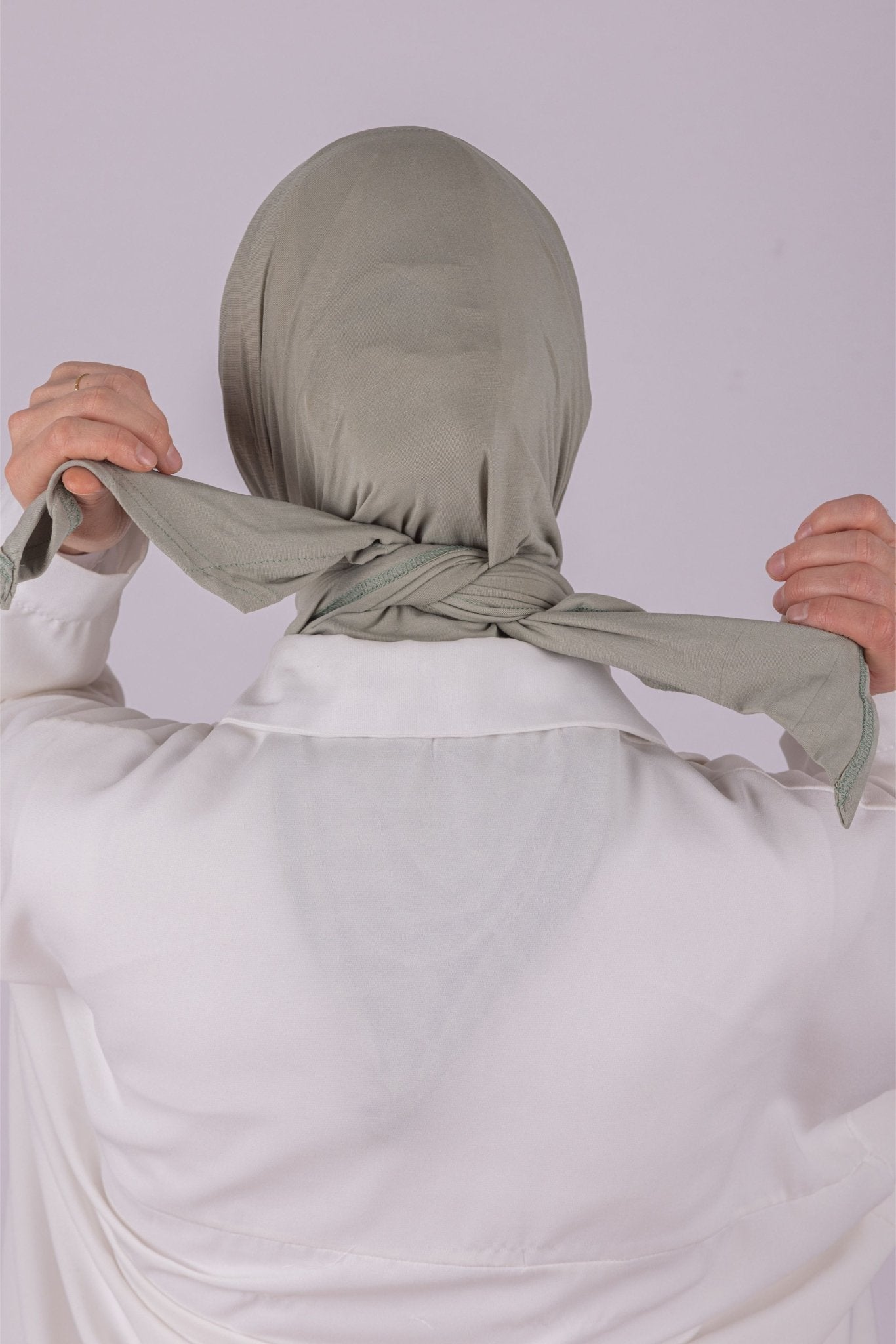 Triangular Design | Spanish Cotton | Moss Gray - MOLTTE