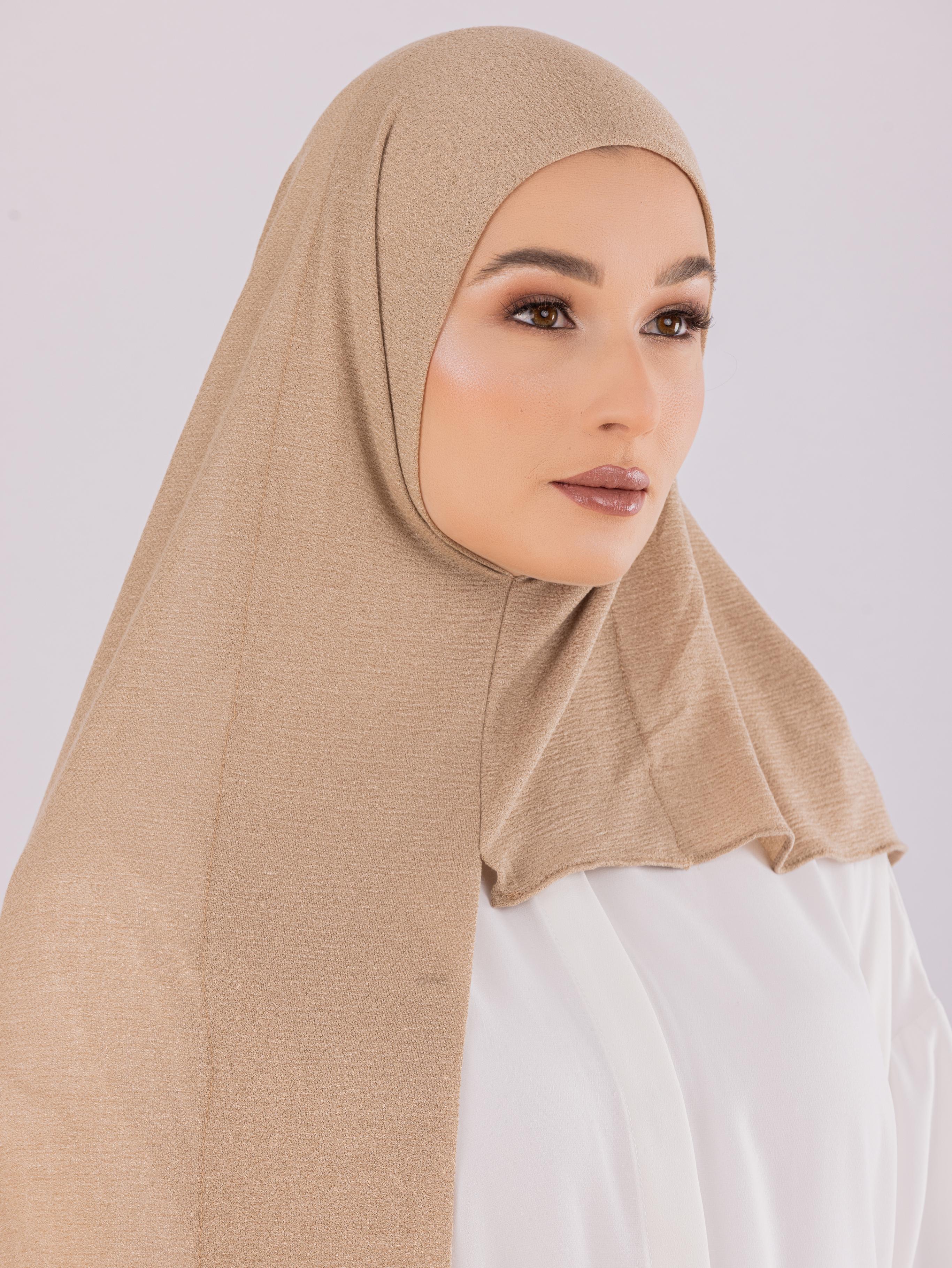 Malaysian Crush Cotton | Stitched from Side | Khaki Tan