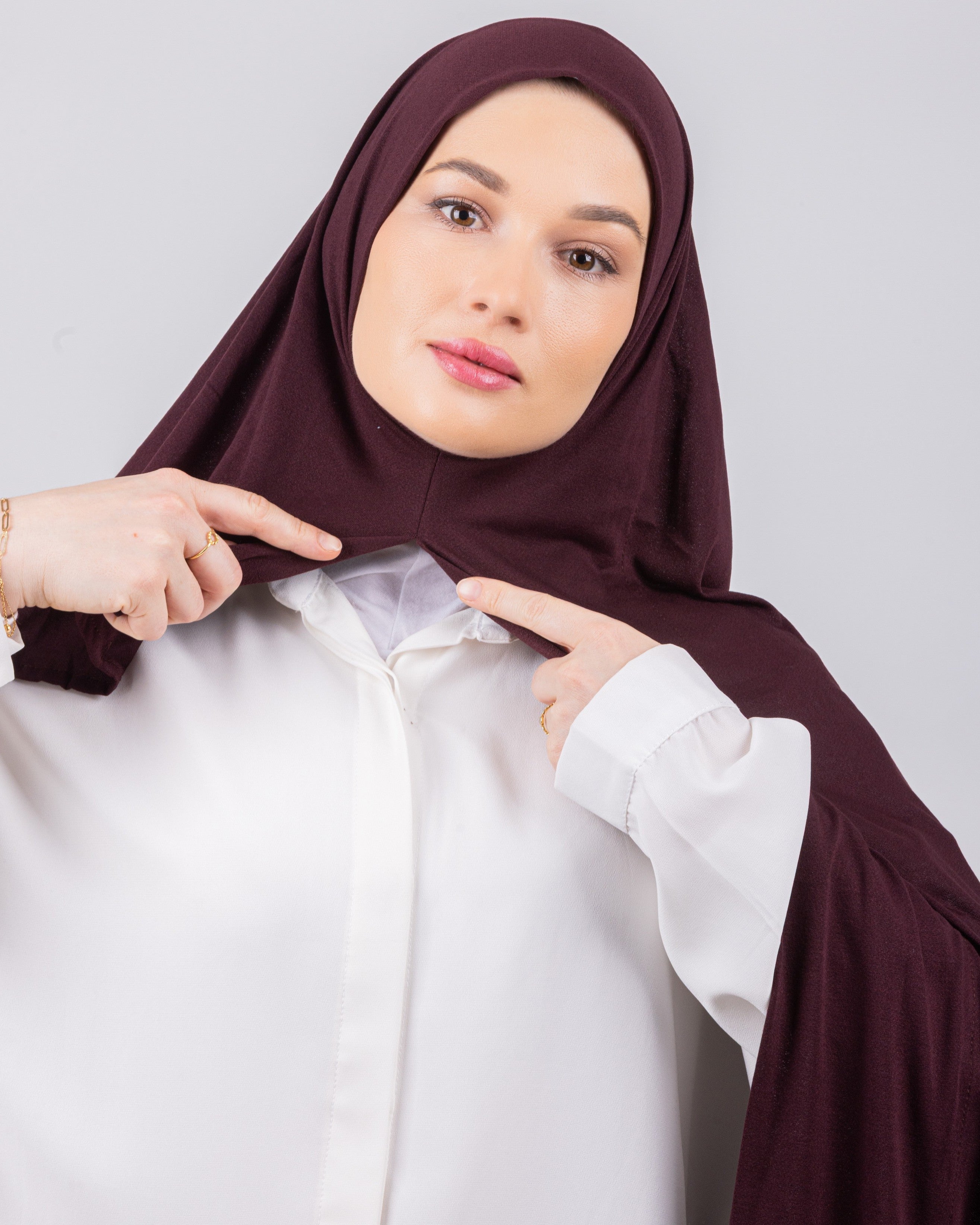Easy To Wear Desgin | Moltte Signature Cotton | Burgundy