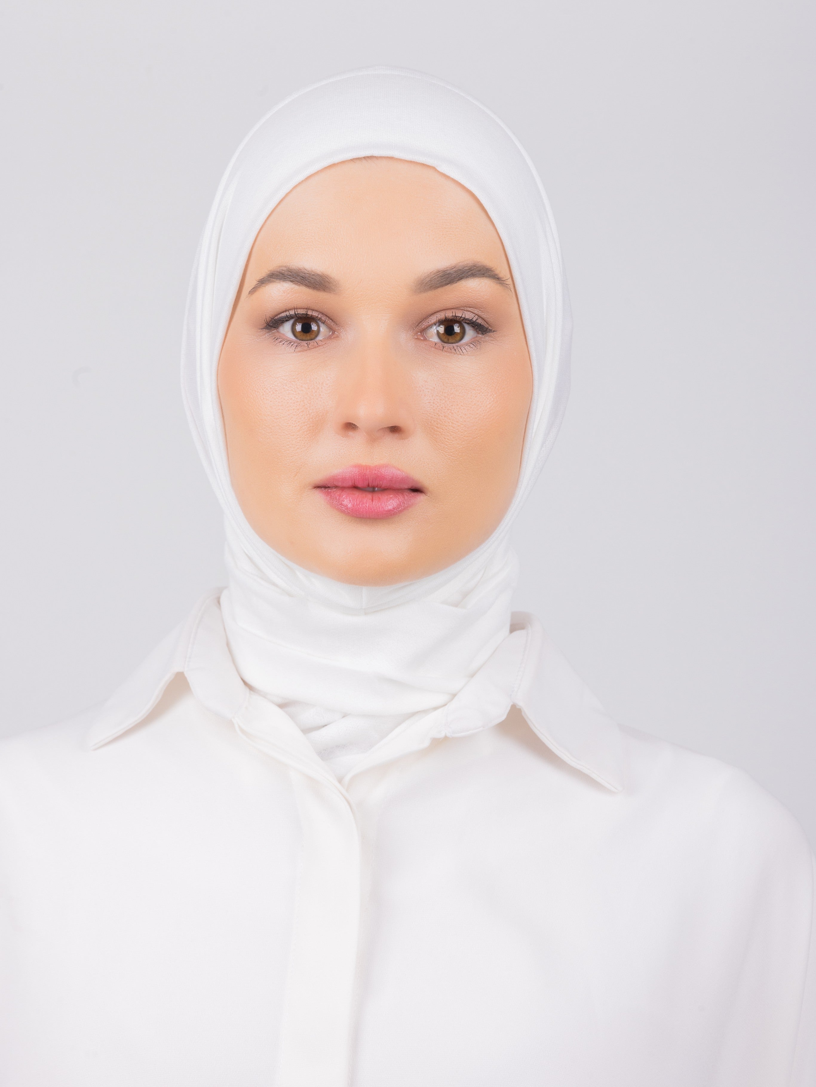 TriLock™ Hijab | Moltte Signature Cotton | Off White