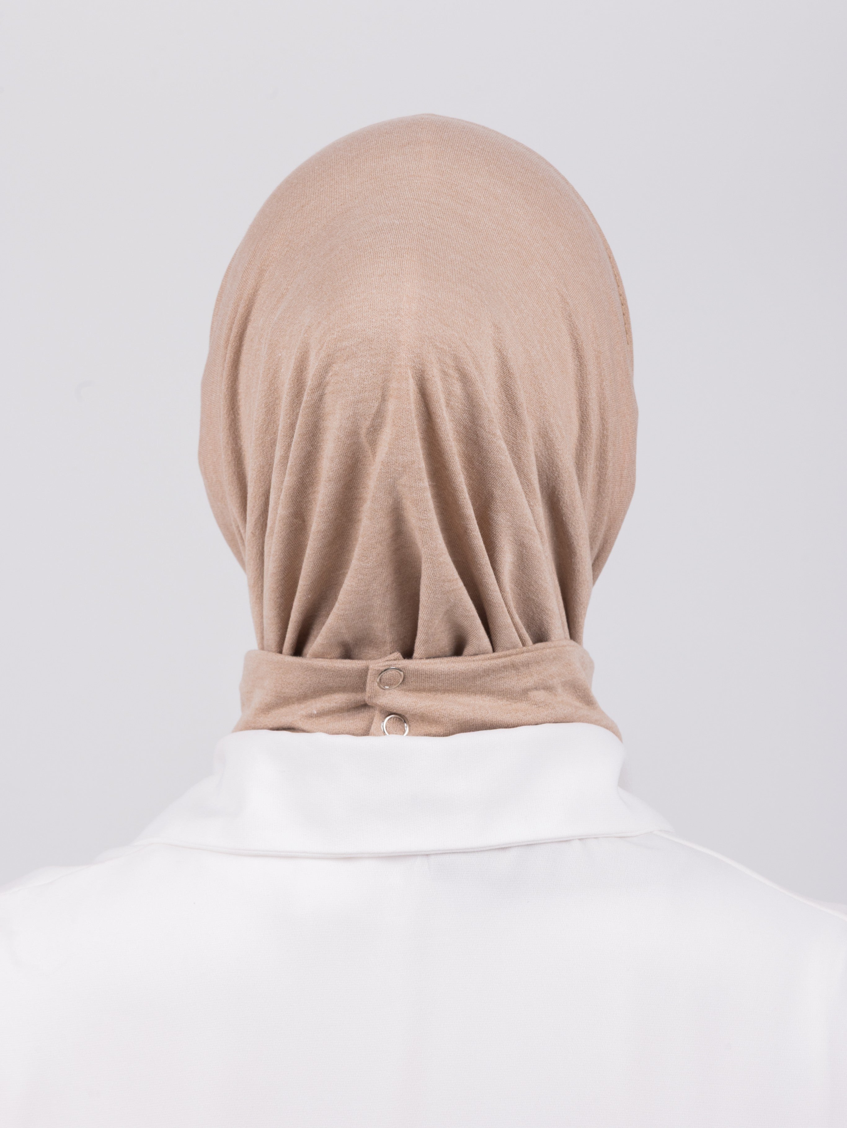 TriLock™ Hijab | Moltte Signature Cotton | Creamy Beige
