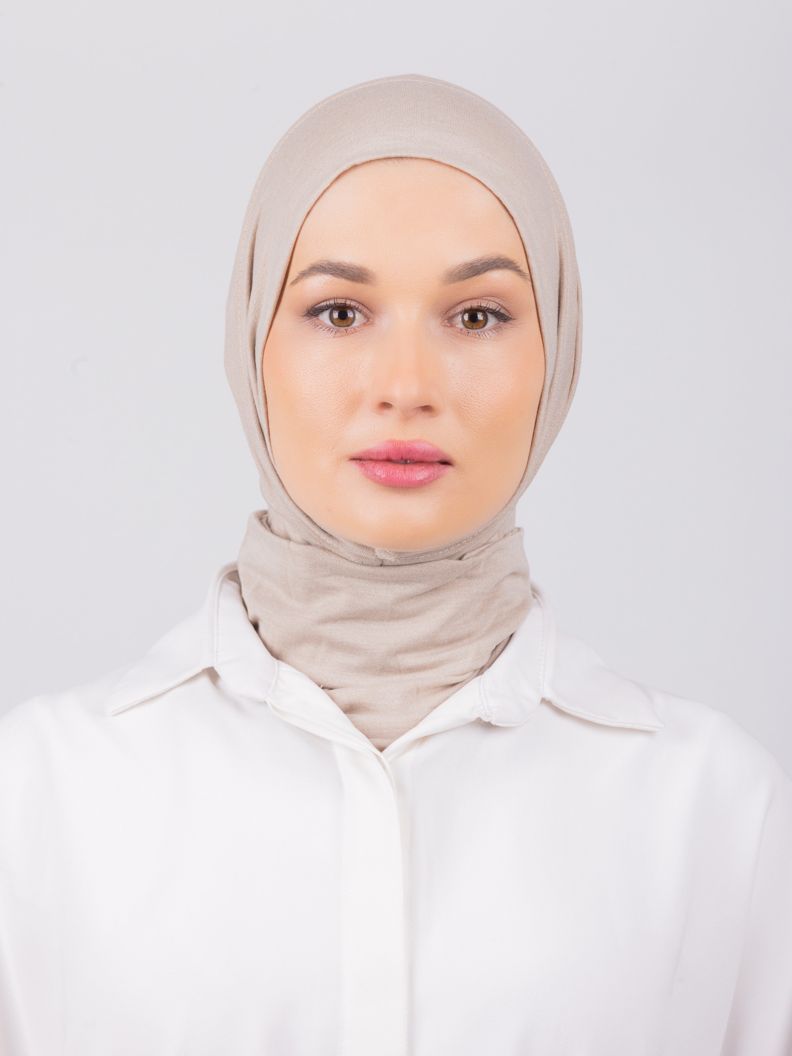 TriLock™ Hijab | Moltte Signature Cotton | Rose Taupe