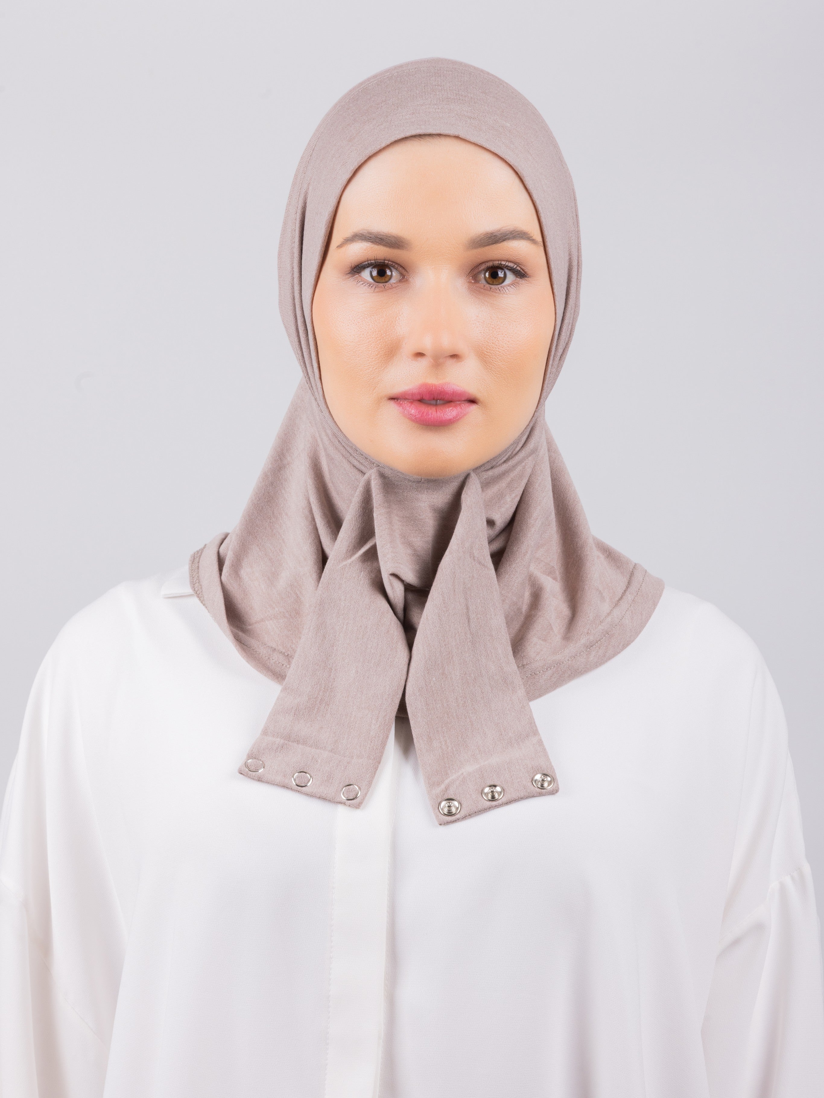 TriLock™ Hijab | Moltte Signature Cotton | Dusty Rose