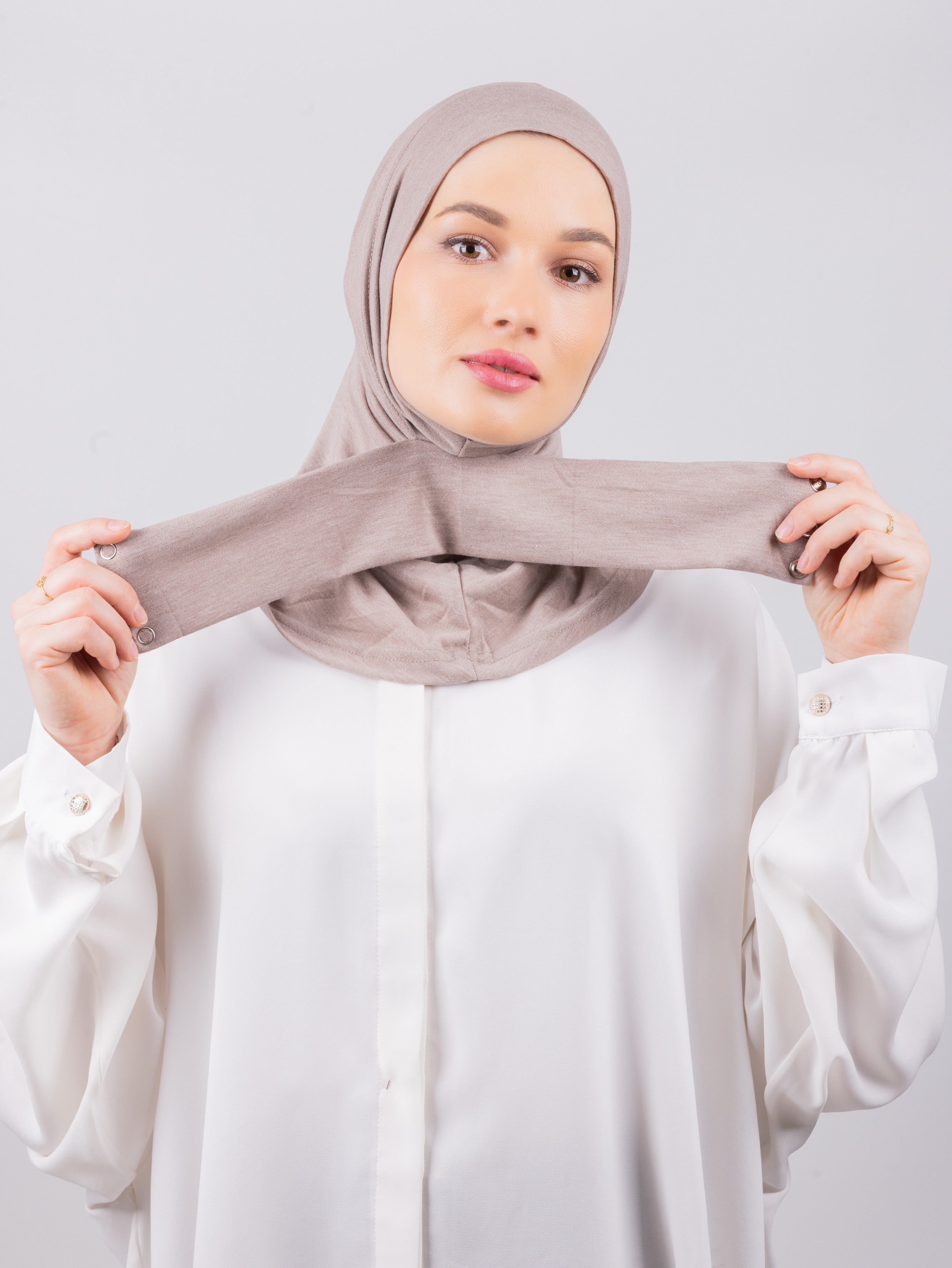 TriLock™ Hijab | Moltte Signature Cotton | Dusty Rose