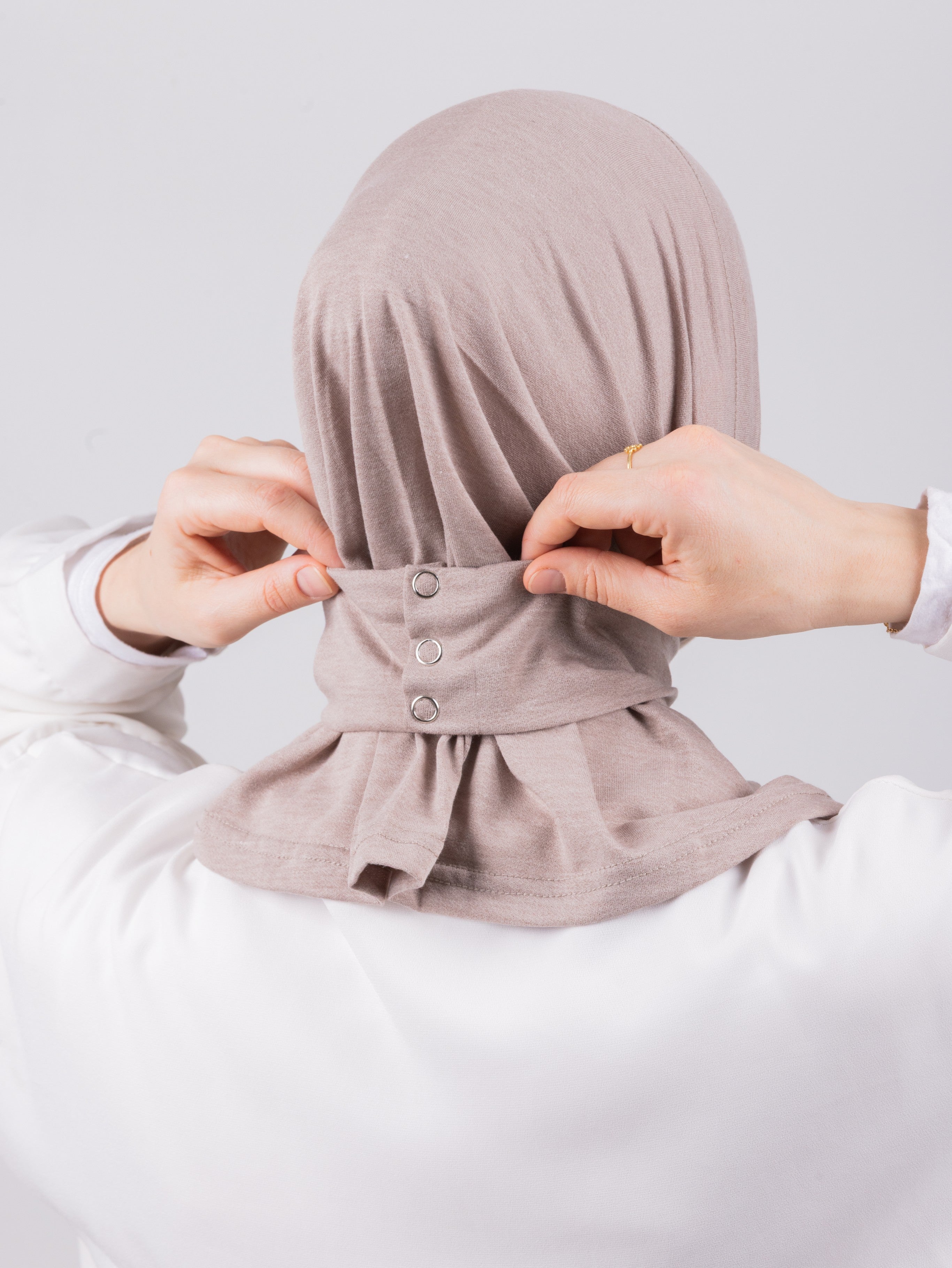 TriLock™ Hijab | Moltte Signature Cotton | Dusty Rose