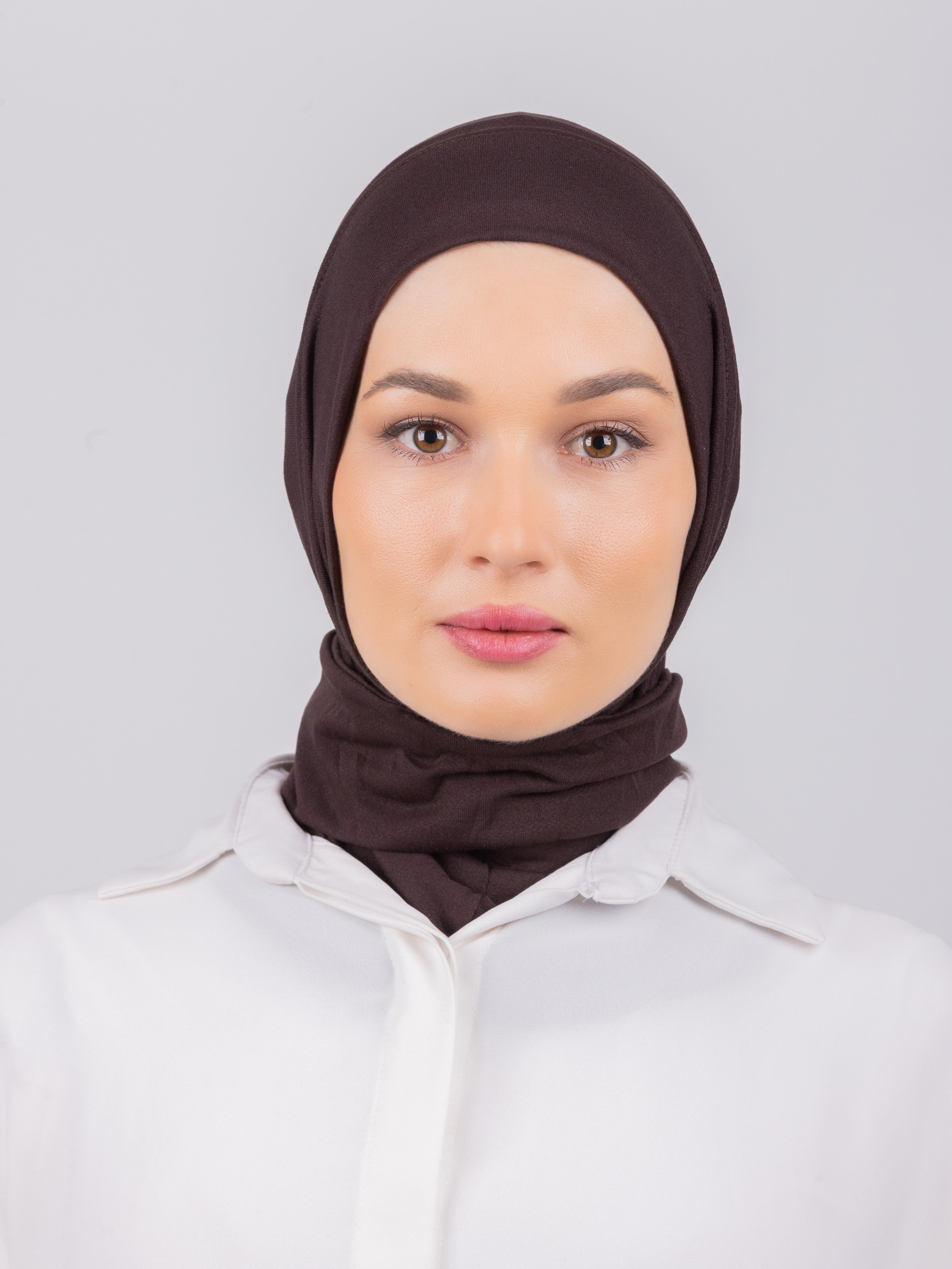 TriLock™ Hijab | Moltte Signature Cotton | Earthy Brown