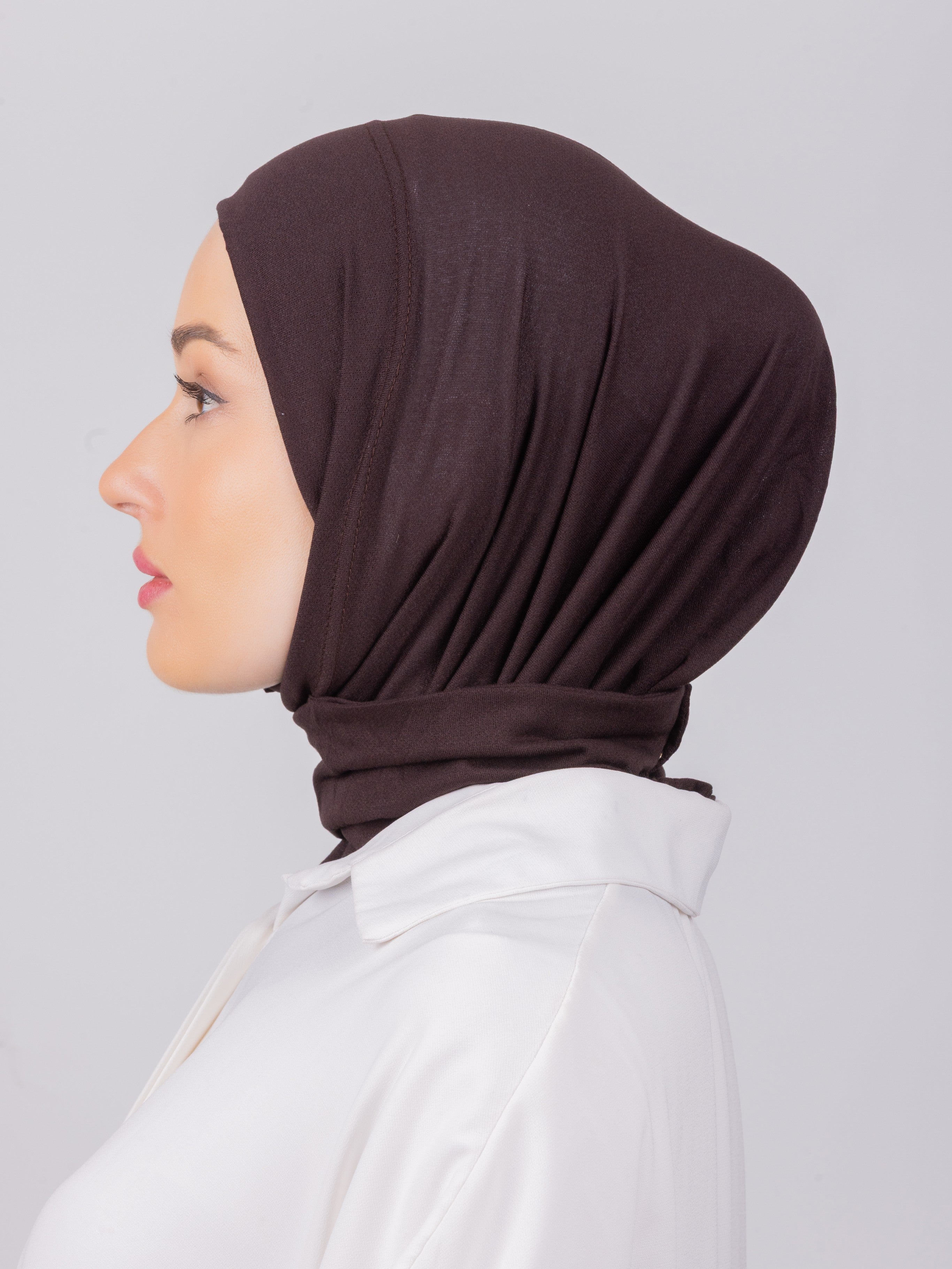 TriLock™ Hijab | Moltte Signature Cotton | Earthy Brown